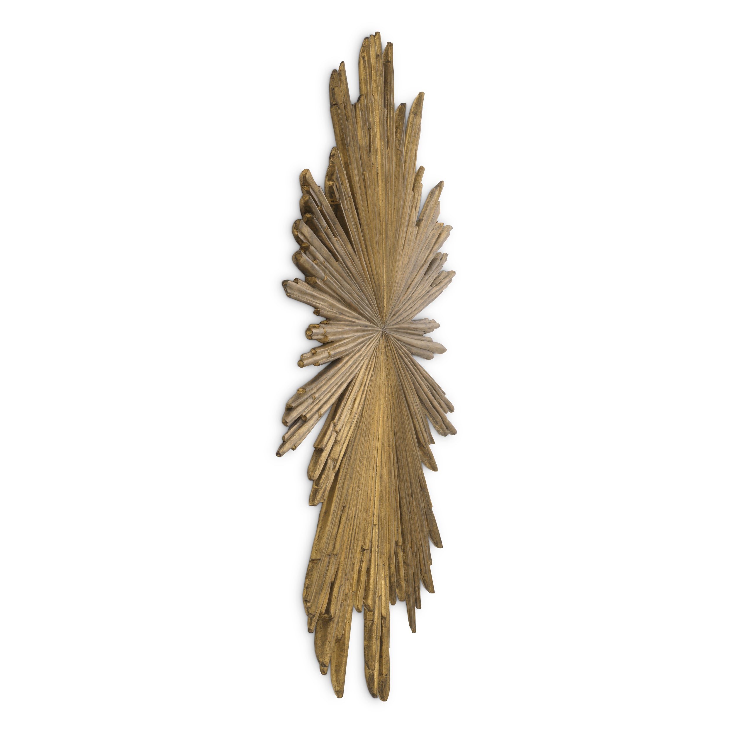 Decoration design en antiqued dore leaf | Eichholtz Object Sunburst