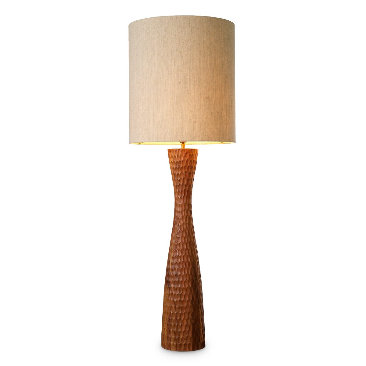Lampadaire design en naturel wood | Eichholtz Vexley