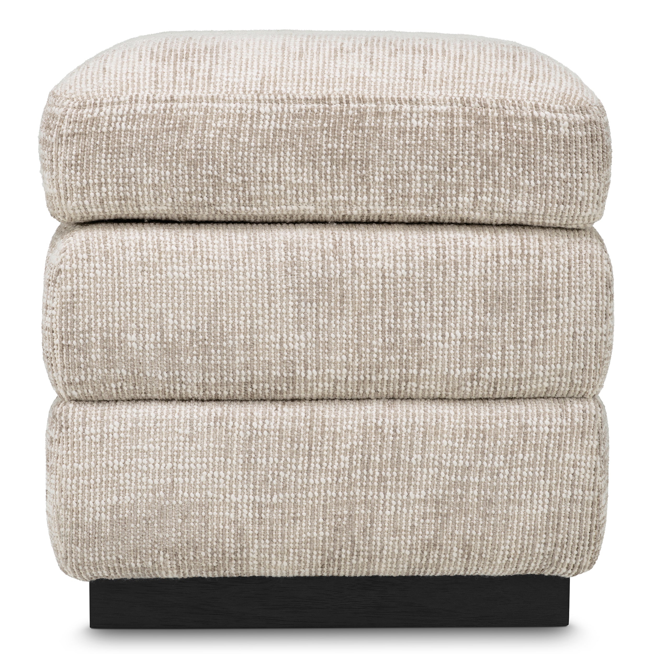 Tabouret design en creststone beige | Eichholtz Valmont creststone