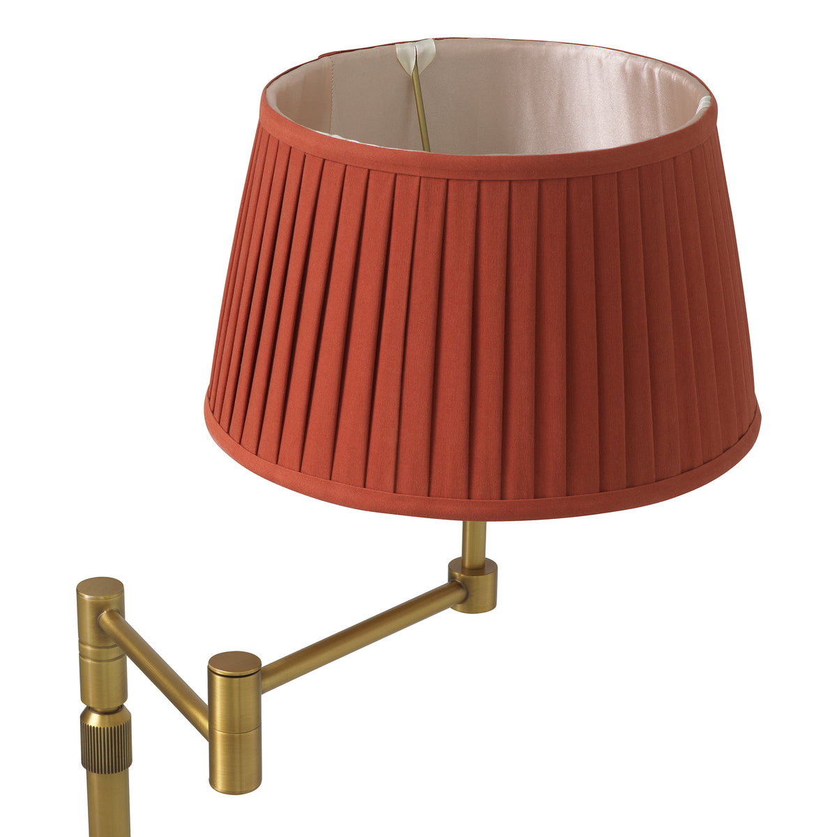 Lampadaire design en finition laiton antique | Eichholtz Corbin