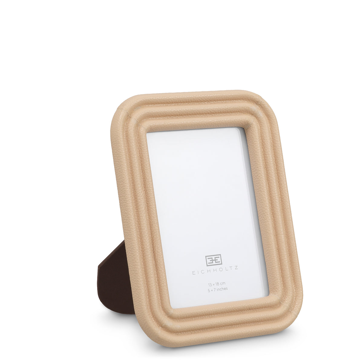 Cadre photo design luxe en tan leather | Eichholtz Elvane tan