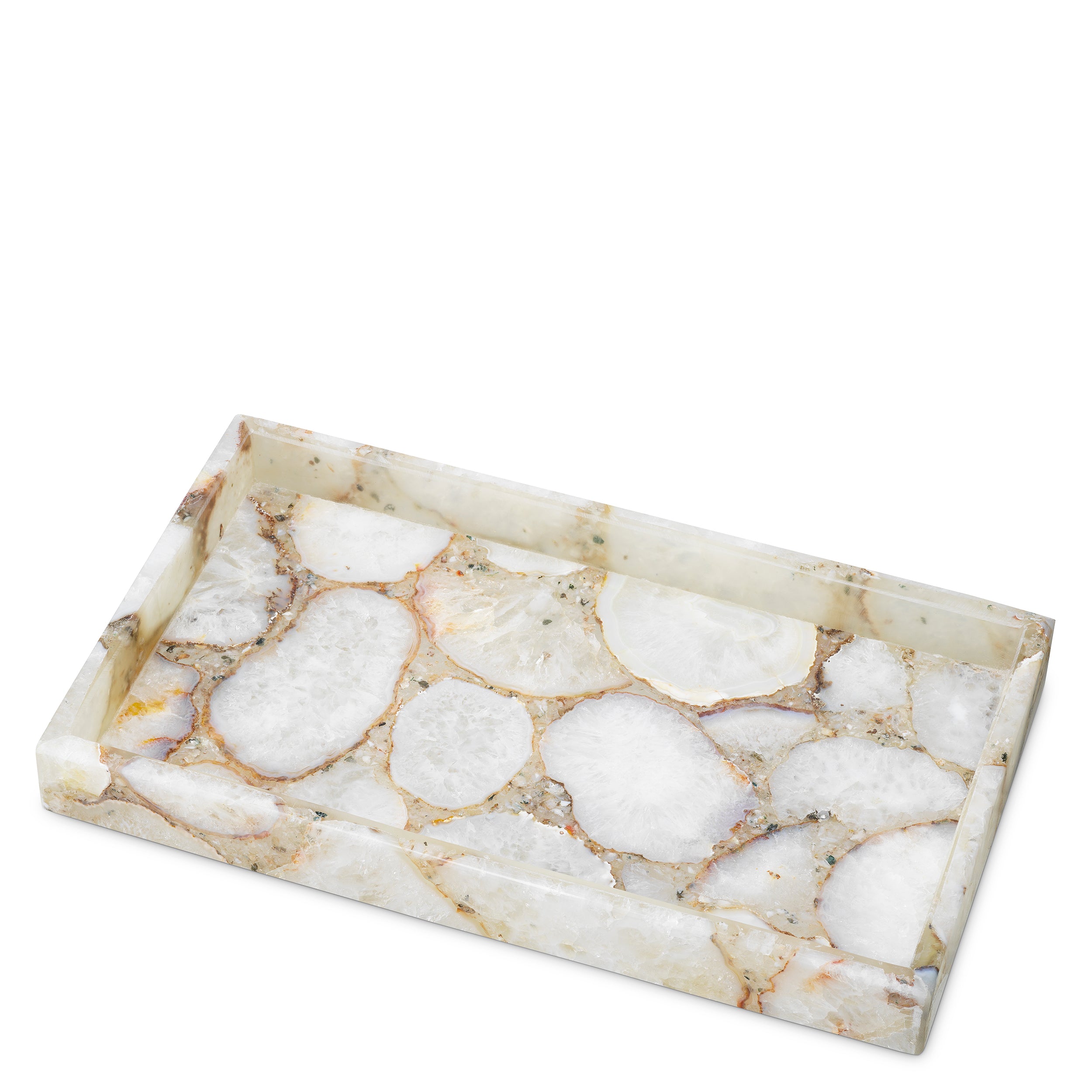 Accessoire decoratif luxe en agate stone | Eichholtz Tray Sonora
