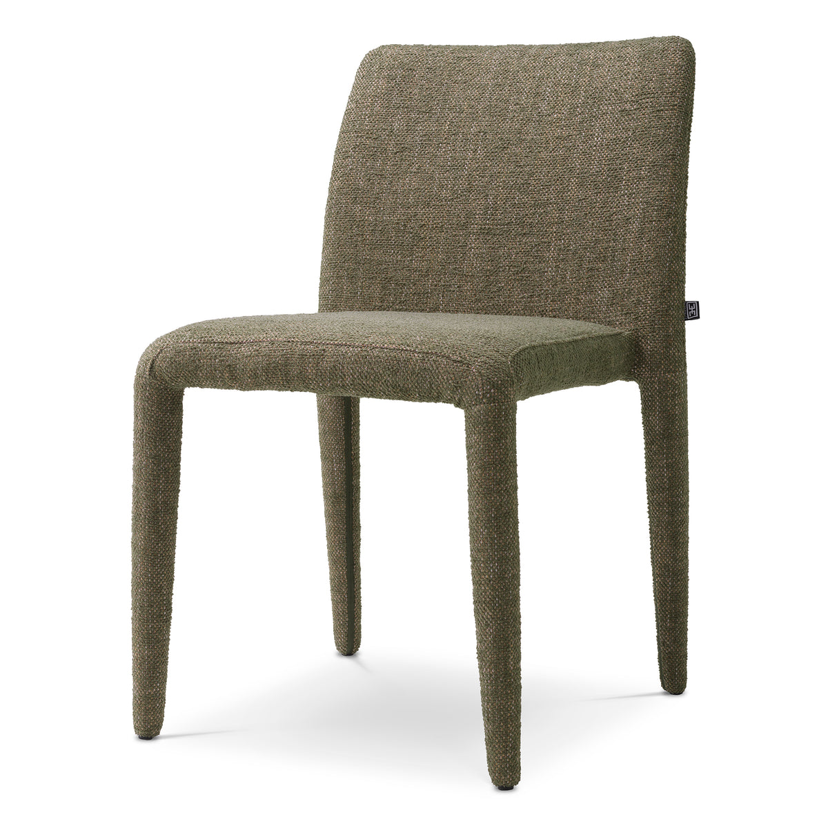 Chaise salle à manger design en renato vert | Eichholtz Leiza renato