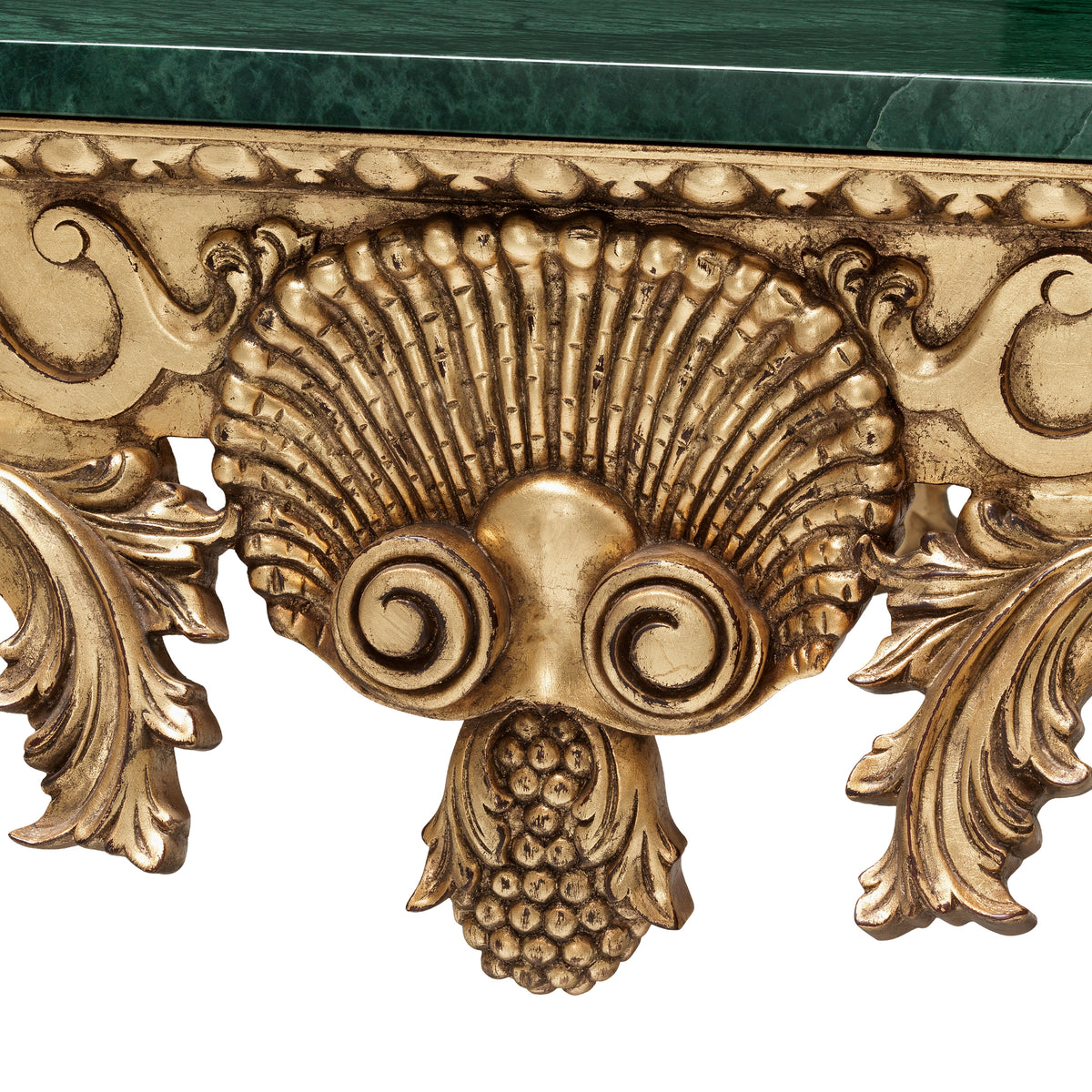 Table basse design en antiqued doré leaf | Eichholtz Matthias