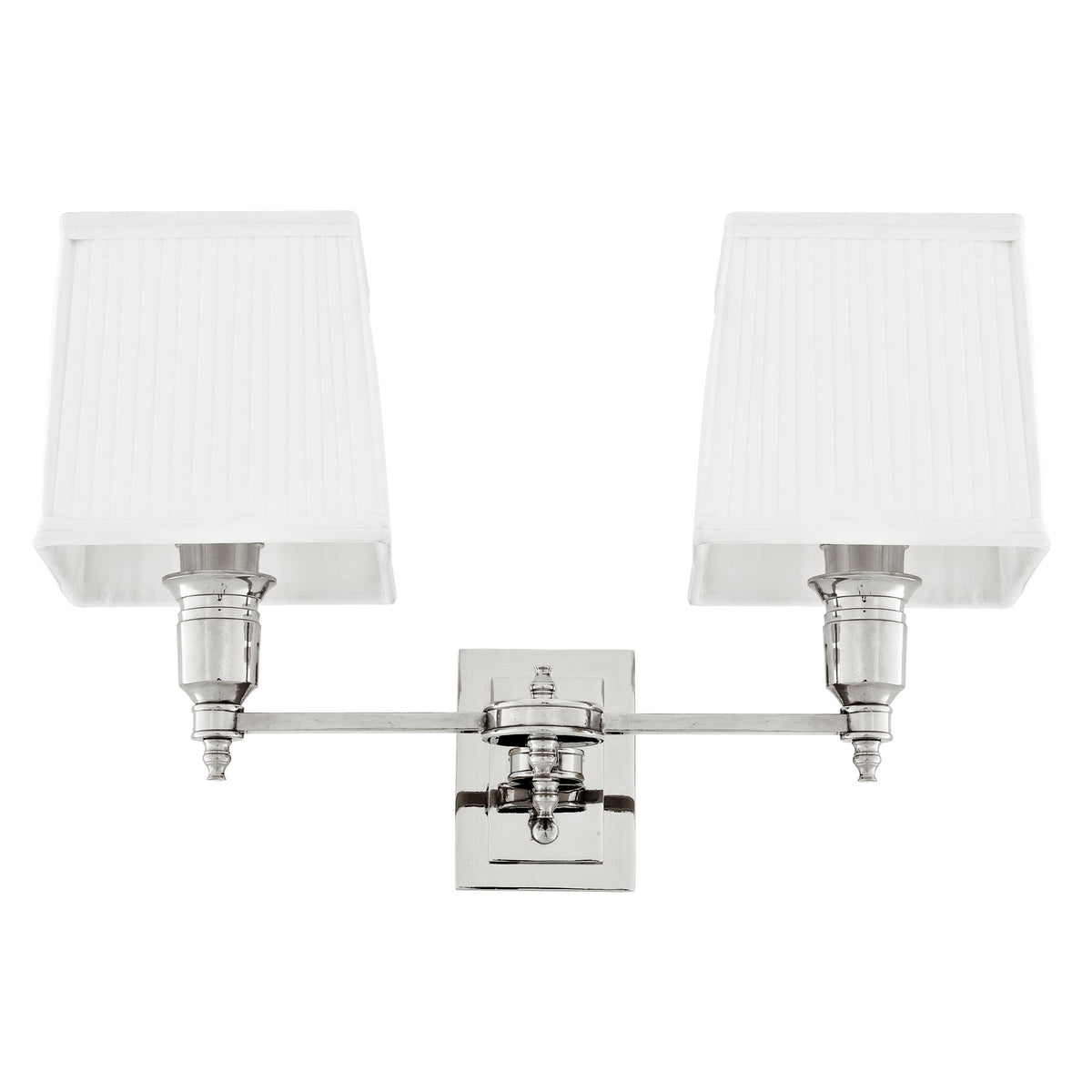 Applique murale design en finition nickel | Eichholtz Lexington Double