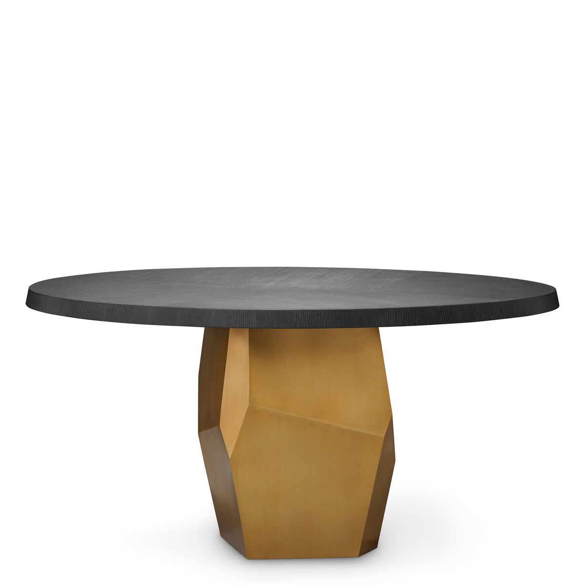 Table salle à manger design en laiton brossé finish | Eichholtz Caldor