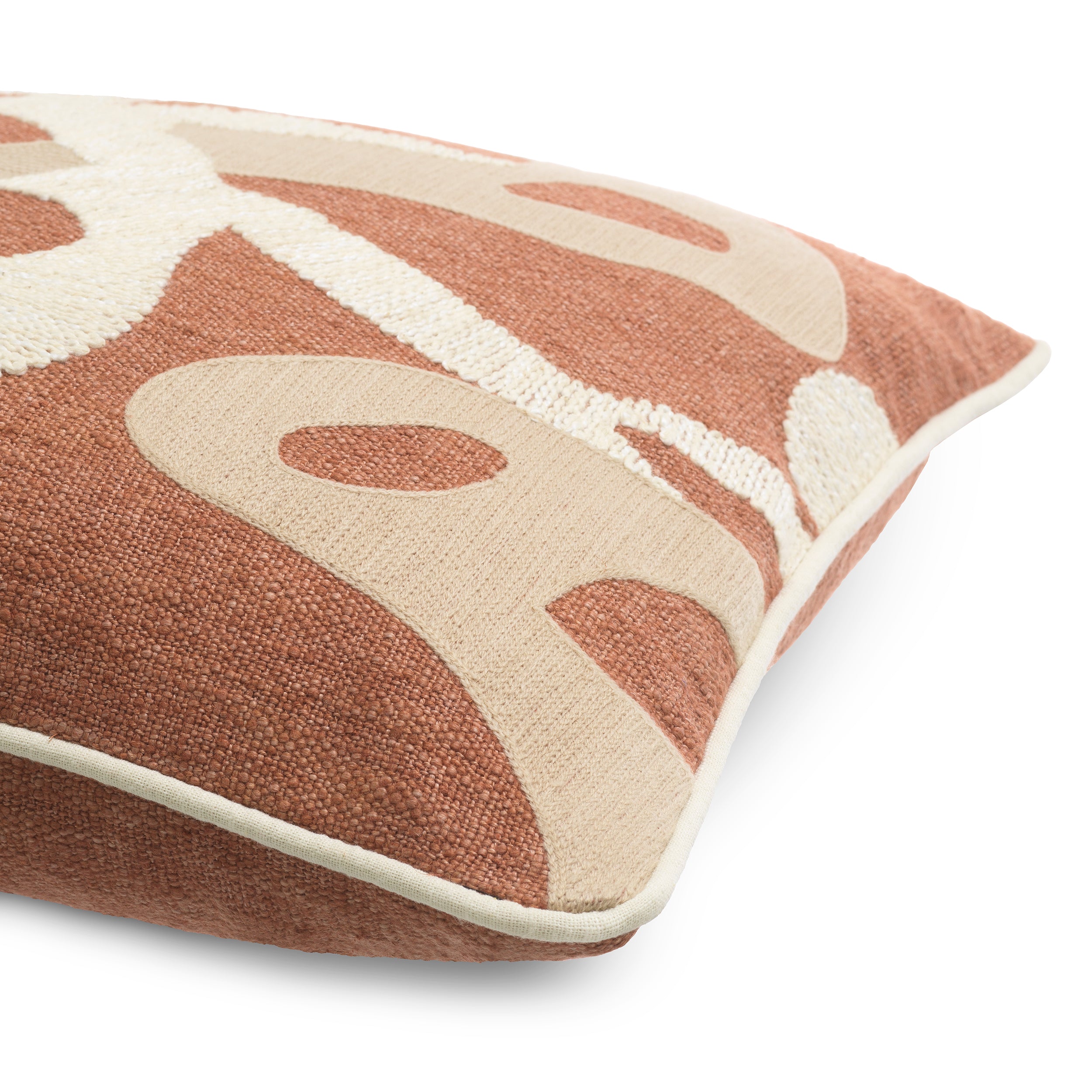 Coussin decoratif luxe en orange | Eichholtz Saphira rectangular