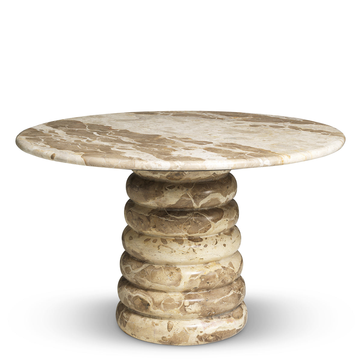 Table basse design en chocolate marble | Eichholtz Lerici chocolate