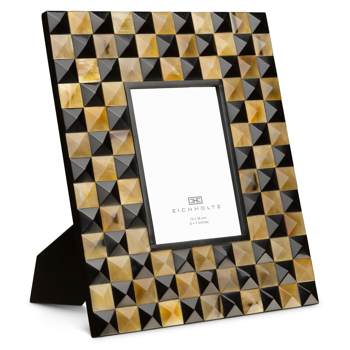Cadre photo design luxe en multicolored horn | Eichholtz Magician