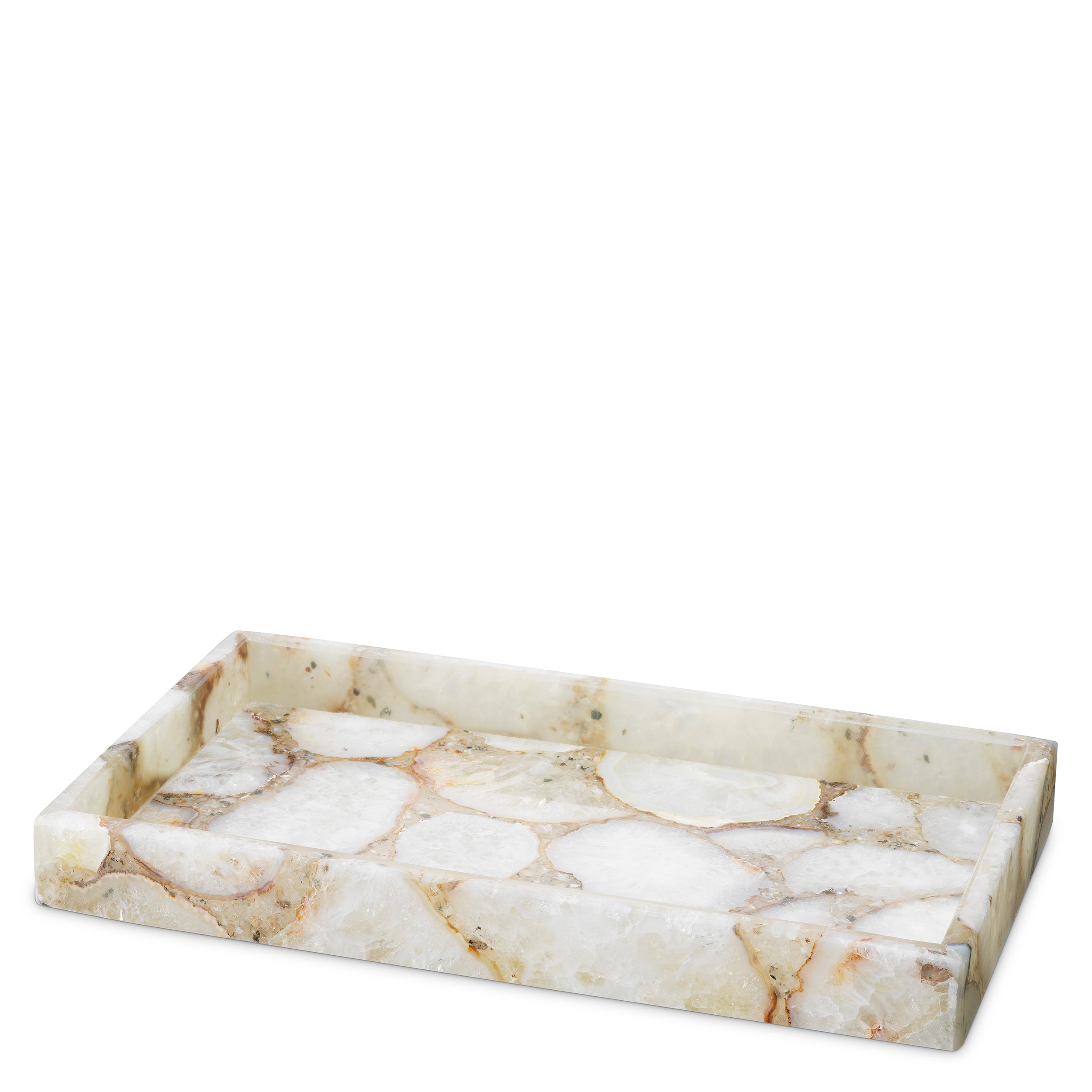 Accessoire decoratif luxe en agate stone | Eichholtz Tray Sonora