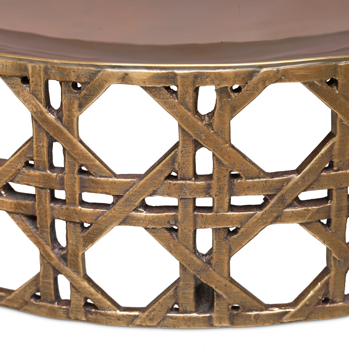 Coupe décorative luxe en finition laiton vintage | Eichholtz Dameron