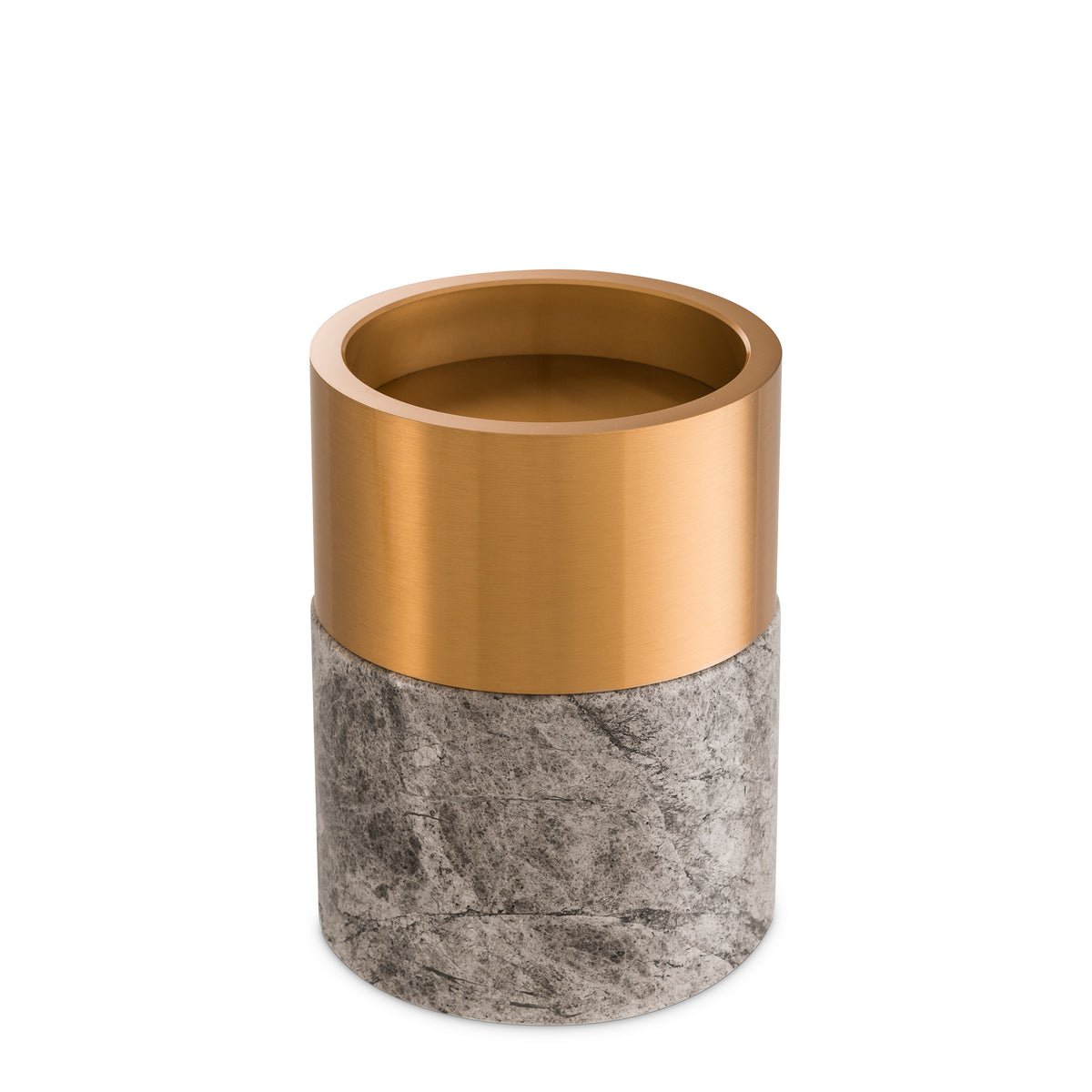 Porte-bougies design en gris marble | Eichholtz Sierra