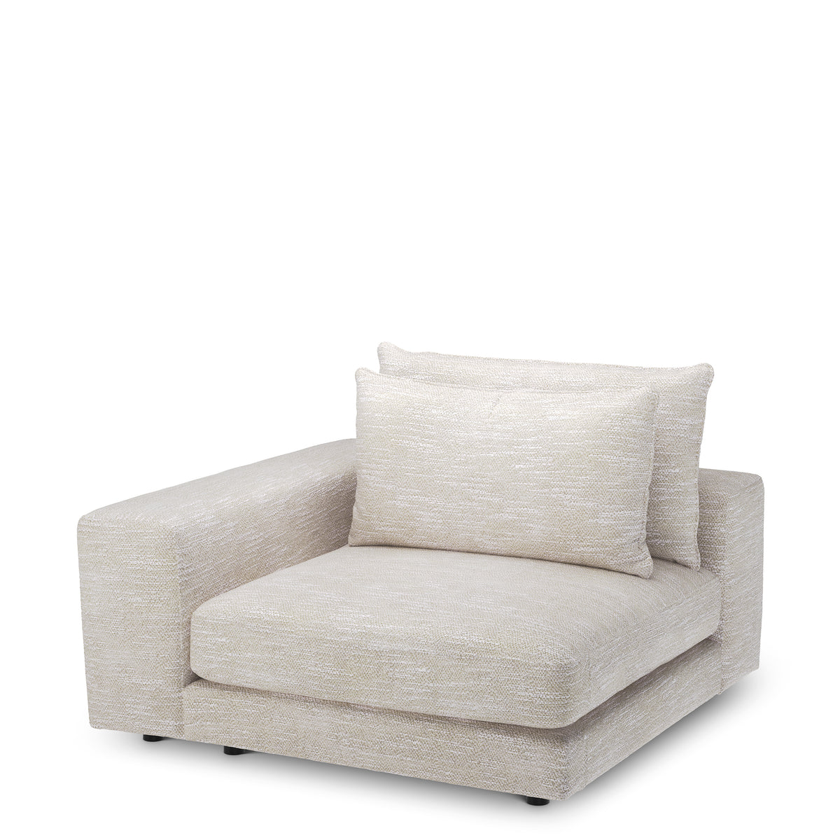Canapé design haut de gamme en lurano beige | Eichholtz Club
