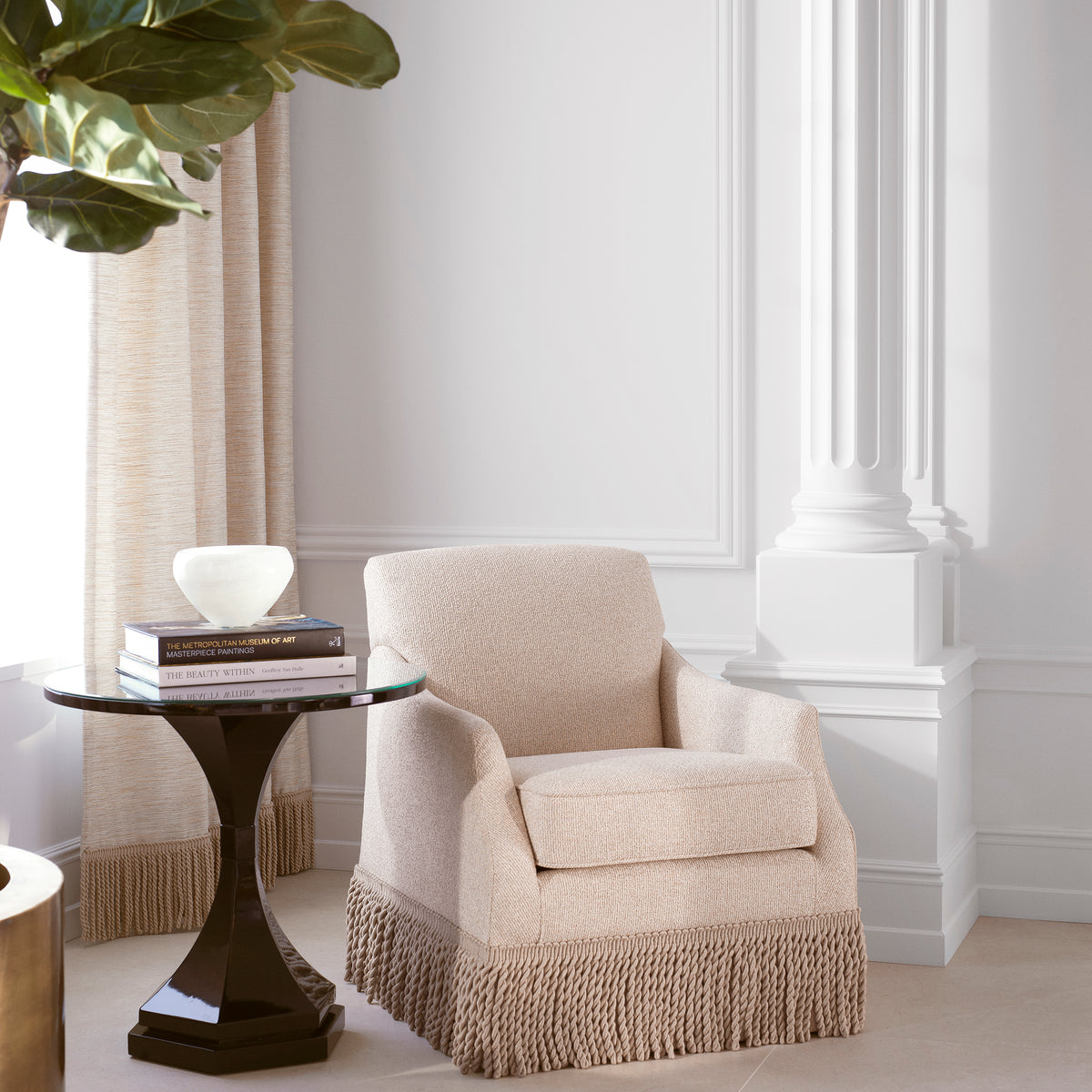 Table d'appoint design | Eichholtz Harlem piano