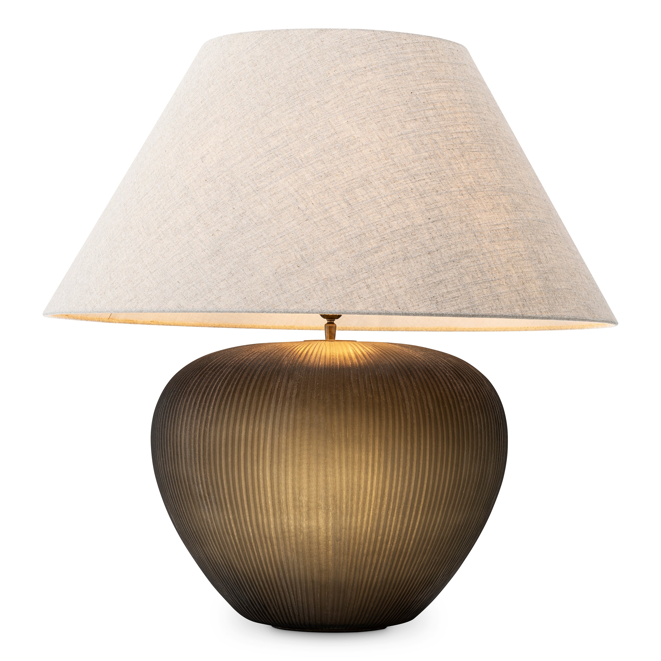Lampe de table design en stone finish | Eichholtz Bayly
