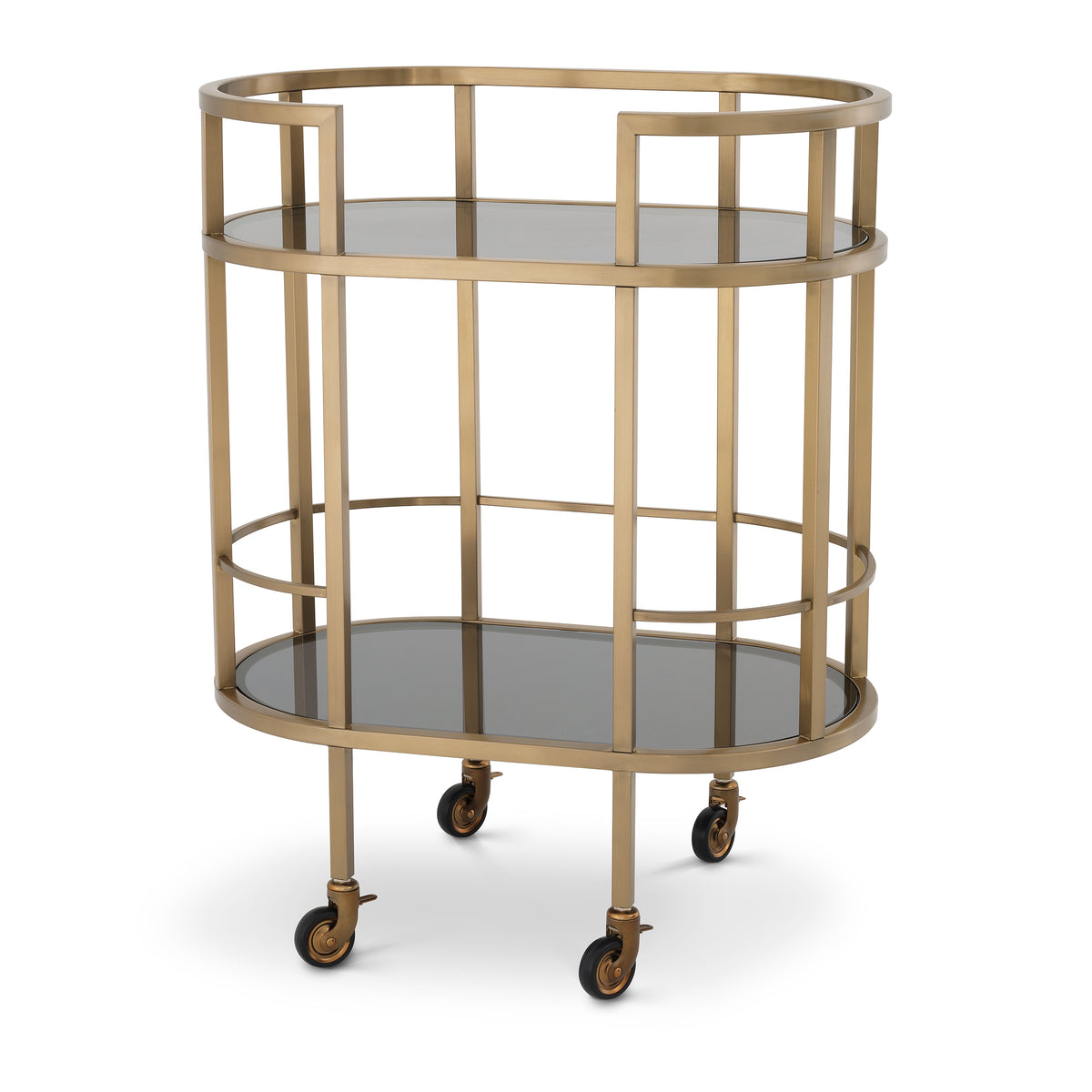 Chariots design en laiton brossé finish | Eichholtz Trolley Townhouse