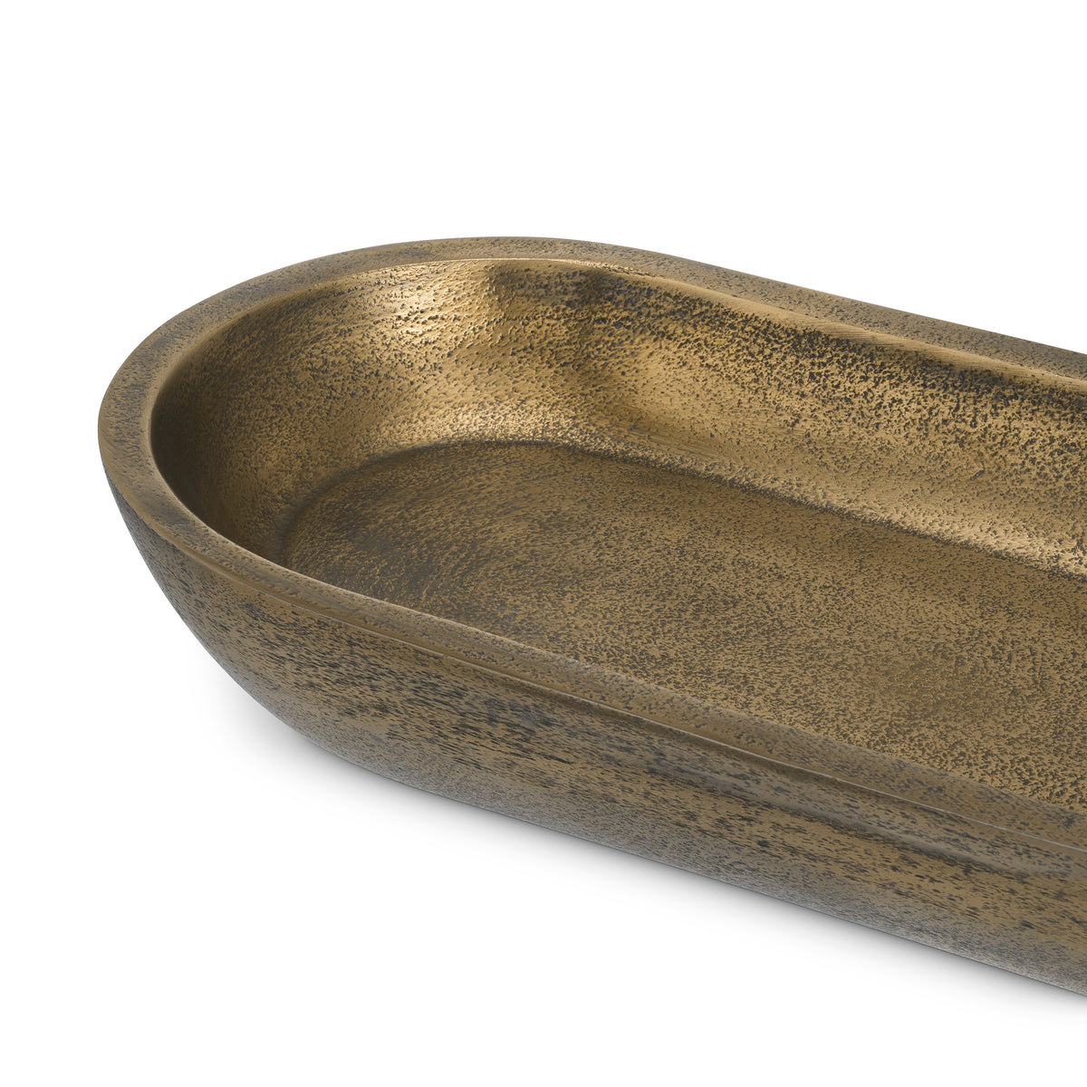 Coupe décorative luxe en finition laiton vintage | Eichholtz Hulton