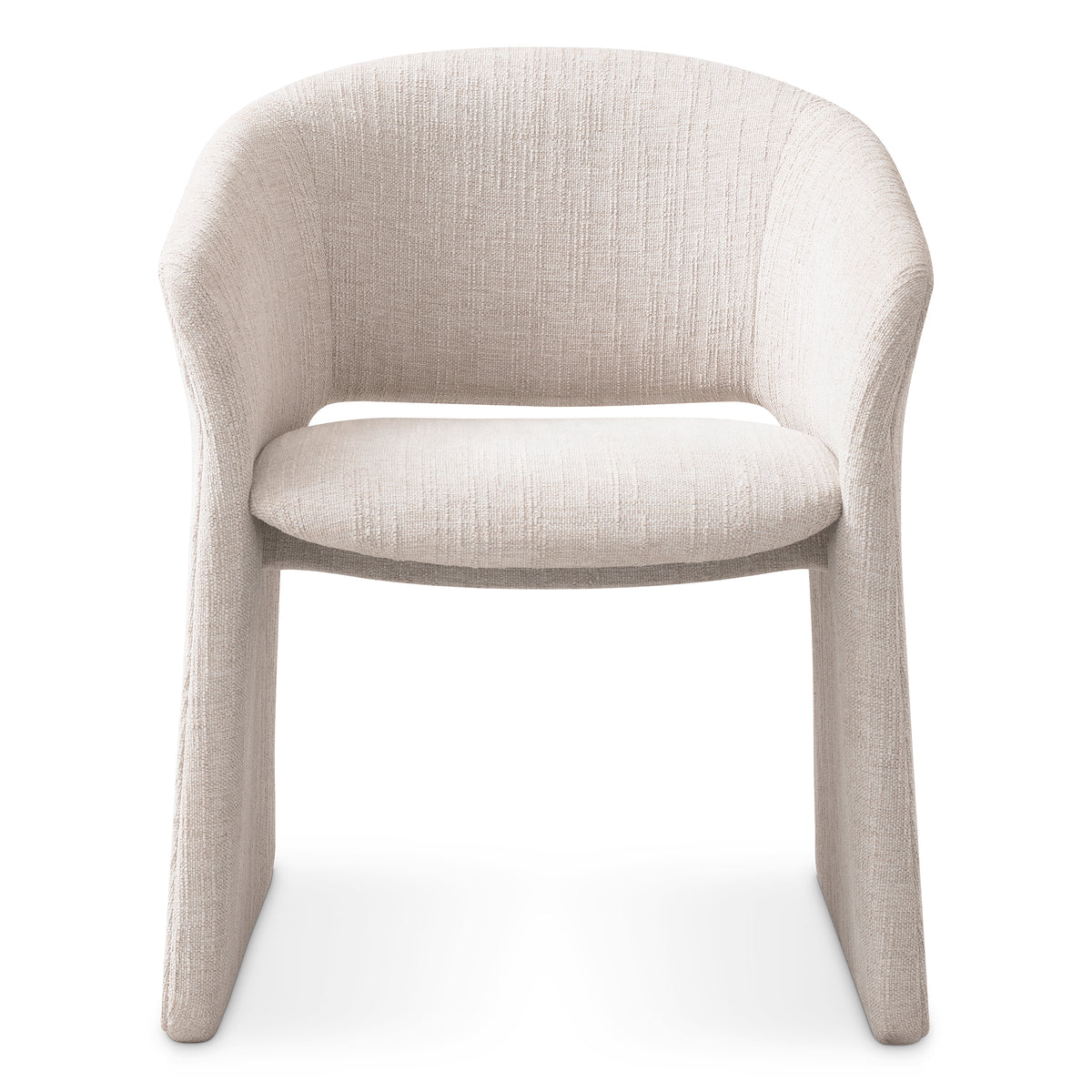 Chaise salle à manger design en alturo beige | Eichholtz Cedric alturo