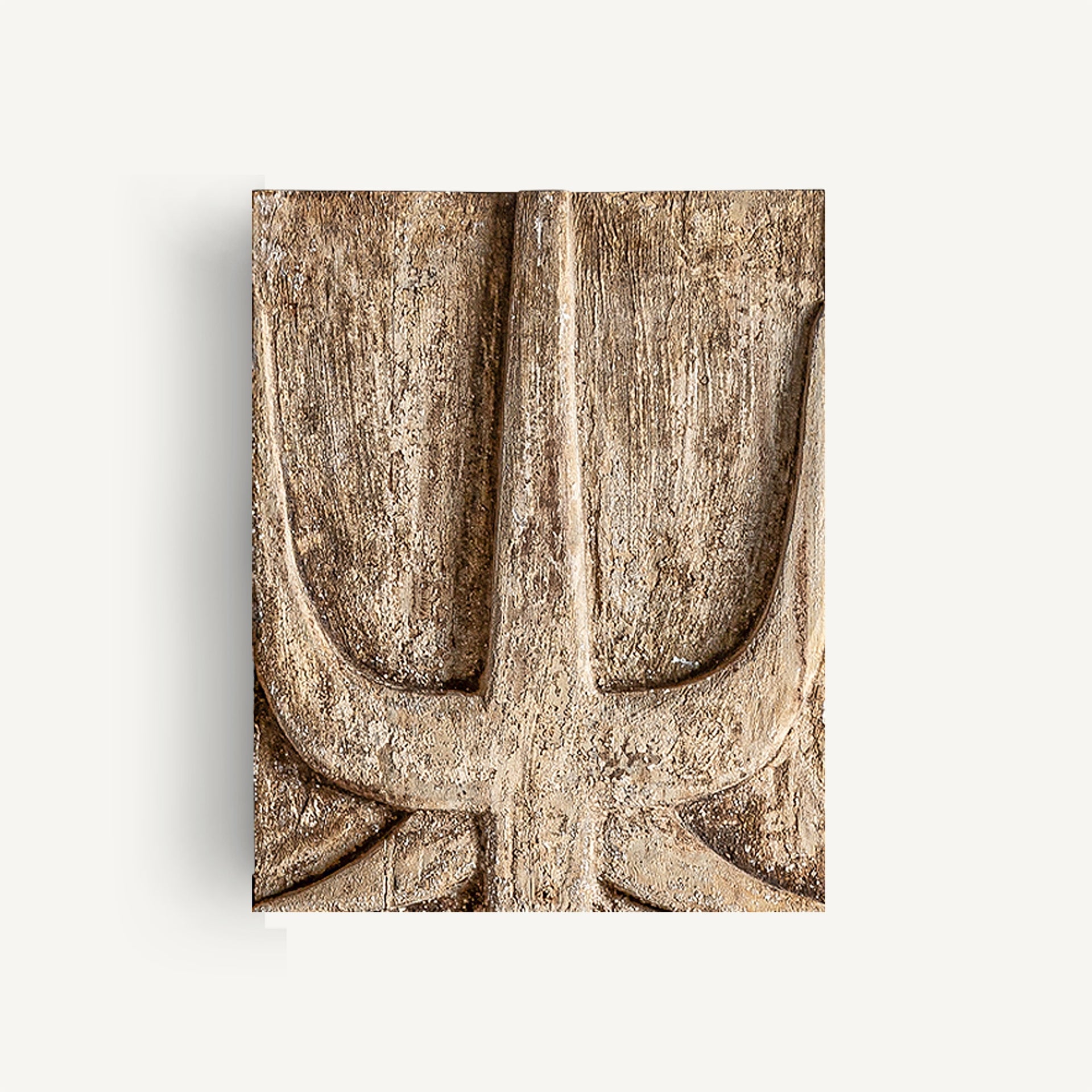 Panneau décoratif mural bois suar texturé beige | VICAL Peylon | REMO-HOME, mobilier design et décoration d'intérieur