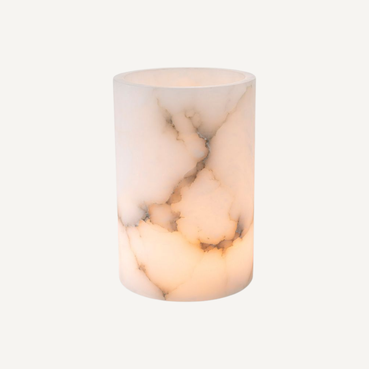 Photophore en albâtre | Eichholtz Mercer L | HOME, mobilier et décoration d'intérieur 