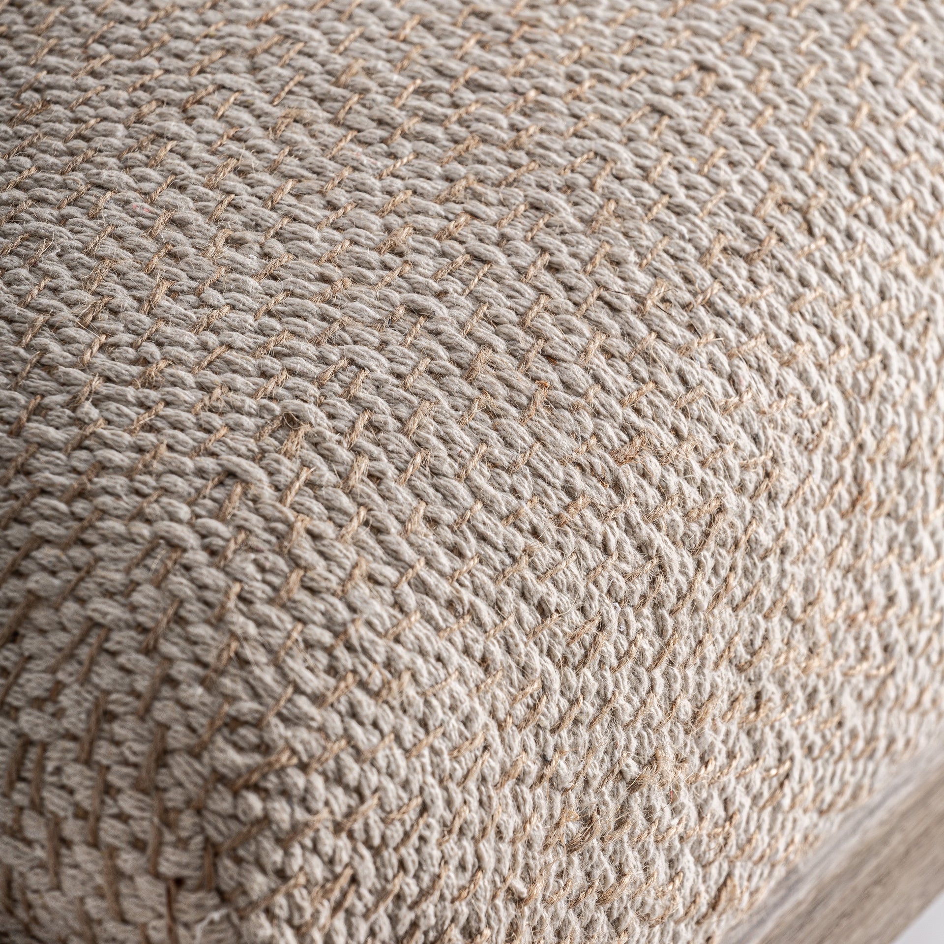 Pied de lit en jute naturelle et bois | VICAL Liermo | REMO-HOME, mobilier design et décoration d'intérieur