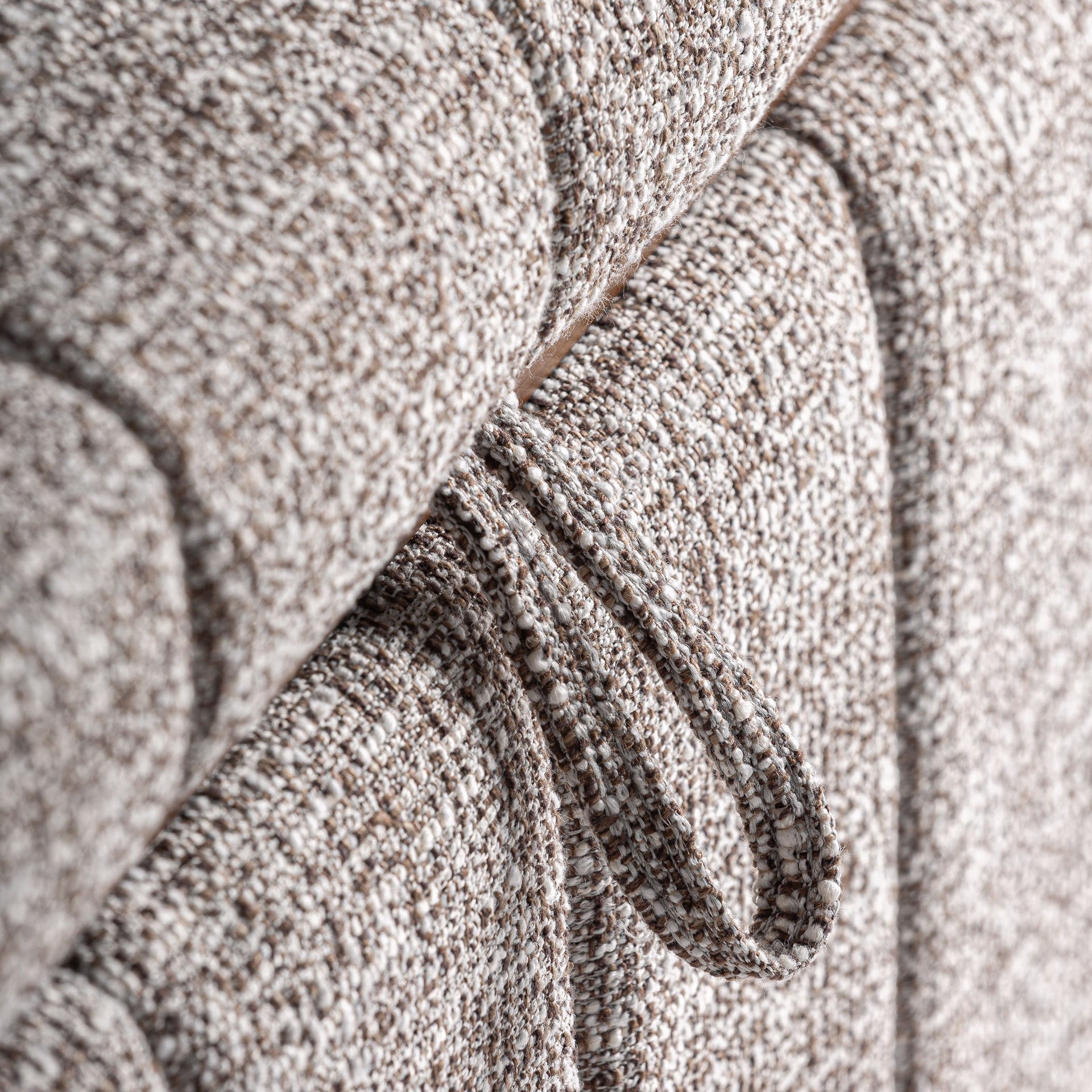 Pied de lit tissu gris chiné | VICAL Ontoria | REMO-HOME, mobilier design et décoration d'intérieur