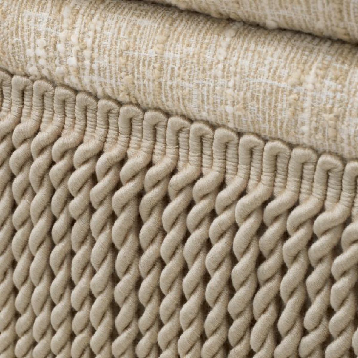 Pouf bouclé beige | Eichholtz Dorantes | REMO-HOME, mobilier et décoration d'intérieur