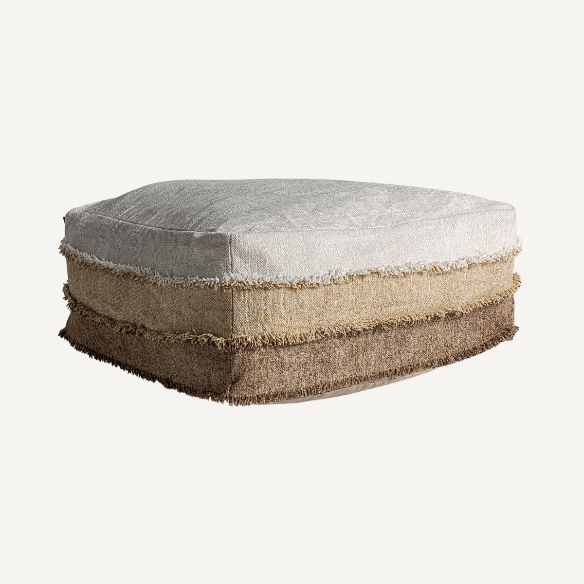 Pouf carre en coton | VICAL Euken | REMO-HOME, mobilier design et décoration d'intérieur