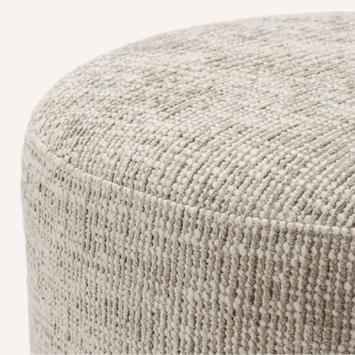 Pouf en tissu beige | Eichholtz Greer | REMO-HOME, mobilier et décoration d'intérieur
