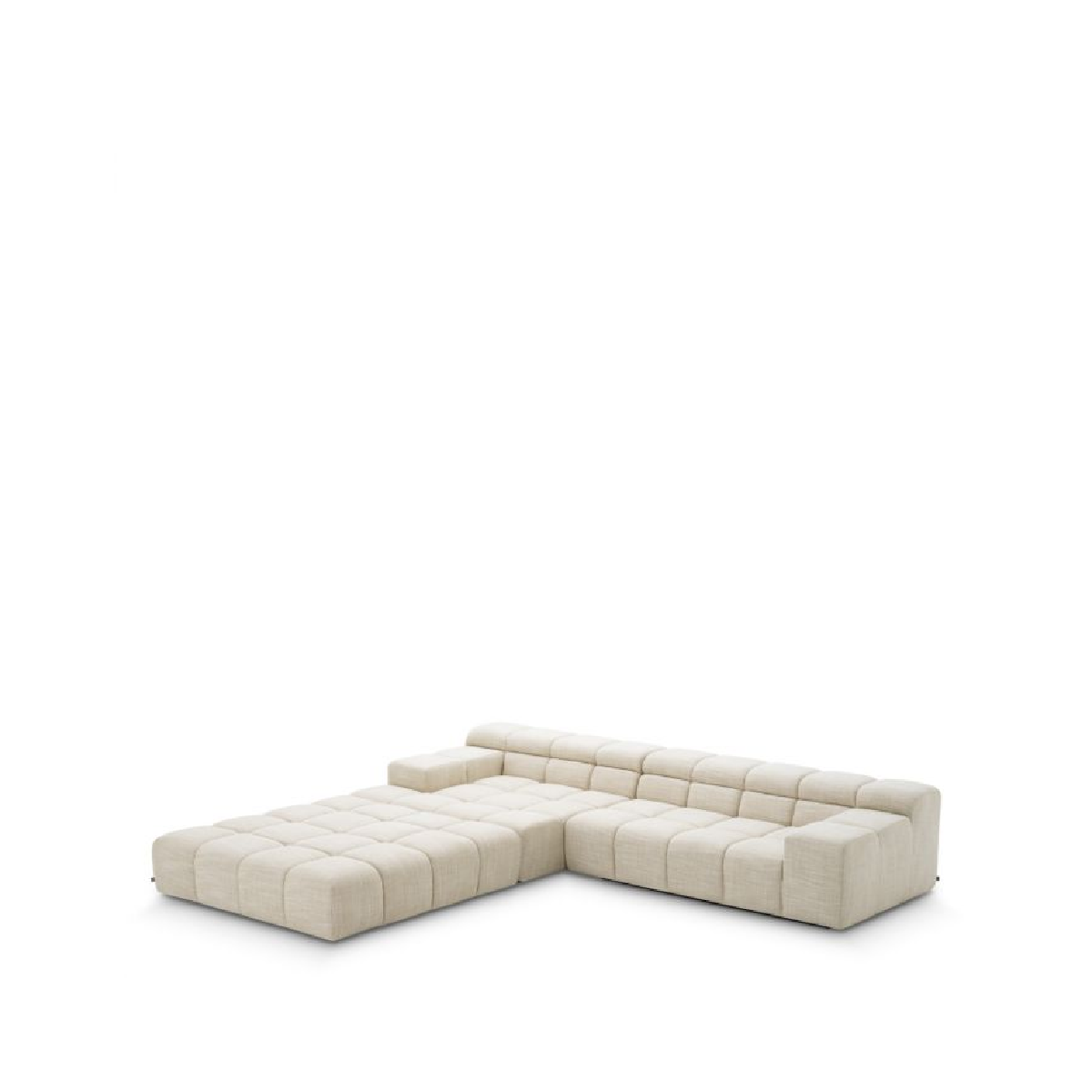 Pouf modulable en tissu beige | Eichholtz Hunter | REMO-HOME, mobilier et décoration d'intérieur