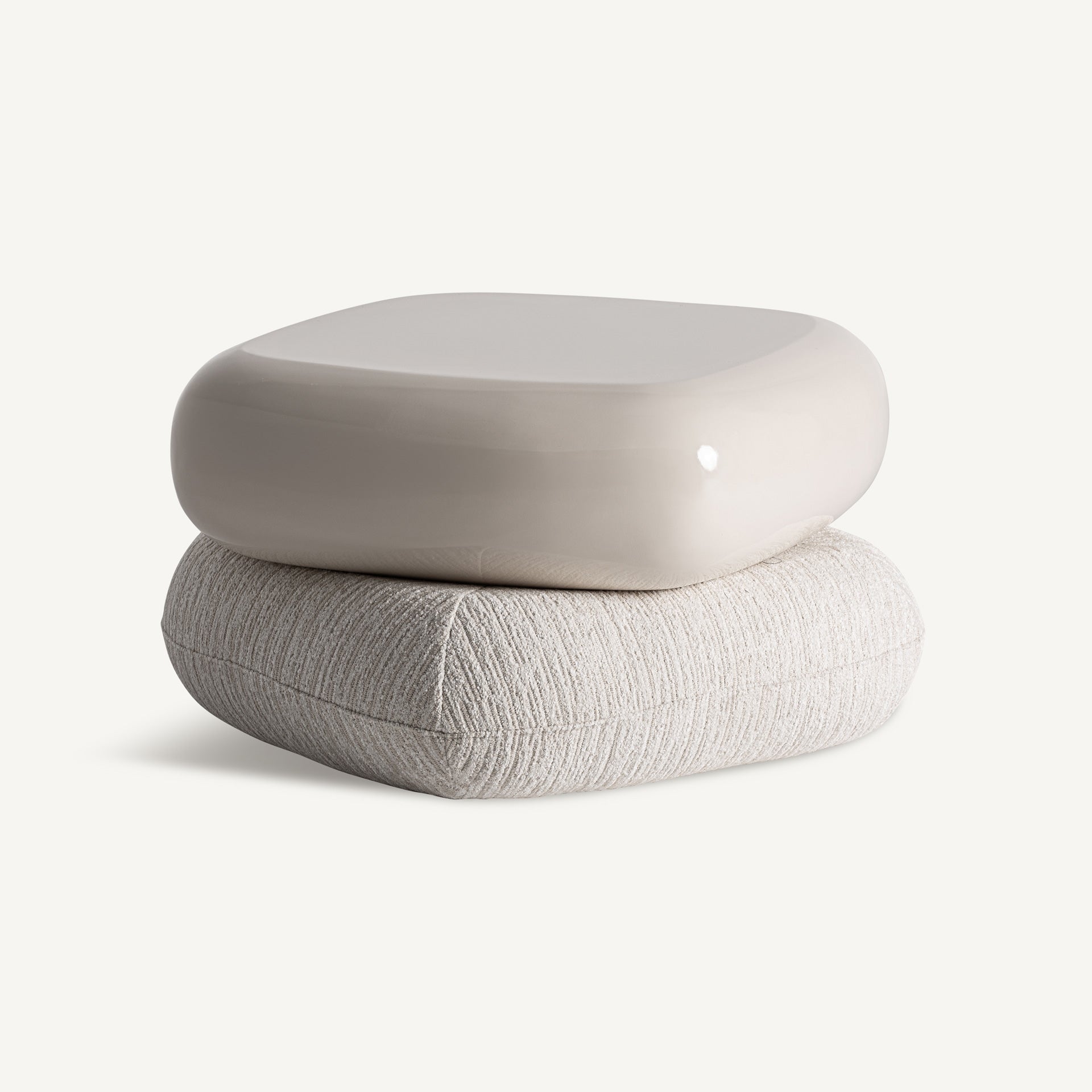 Repose-pied modulable polyester beige | VICAL Wallau | REMO-HOME, mobilier design et décoration d'intérieur