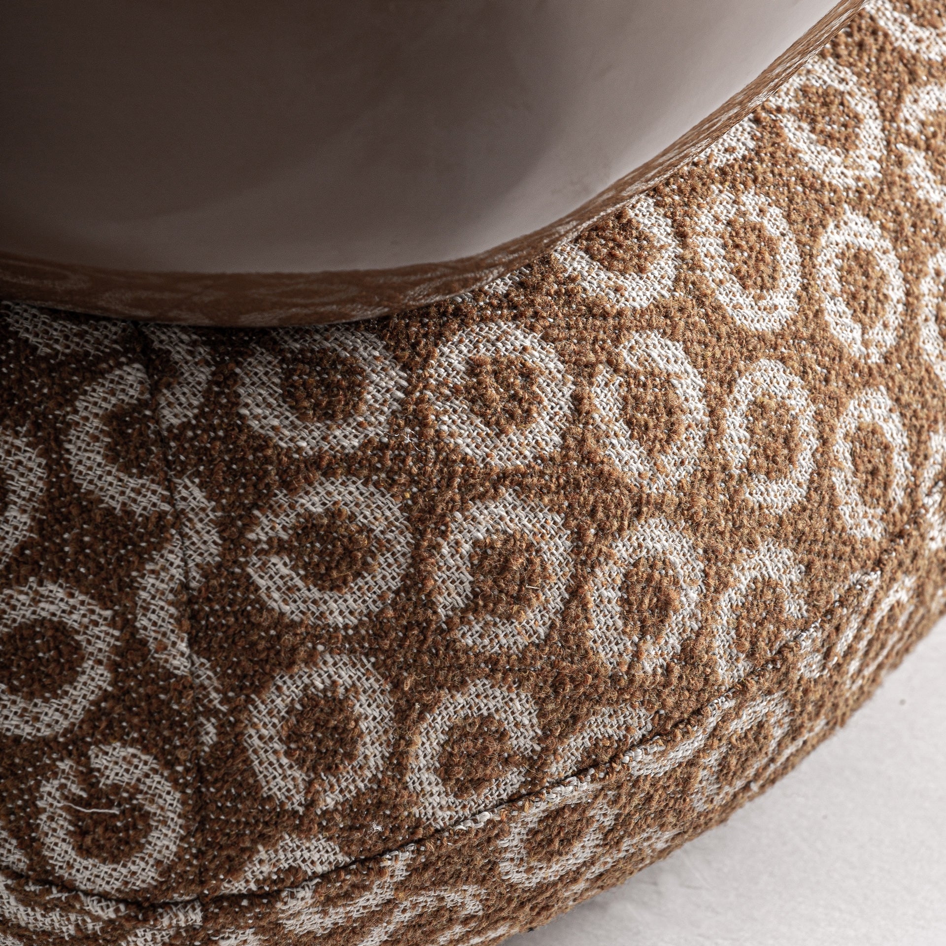 Repose-pied modulable polyester marron | VICAL Wallau | REMO-HOME, mobilier design et décoration d'intérieur