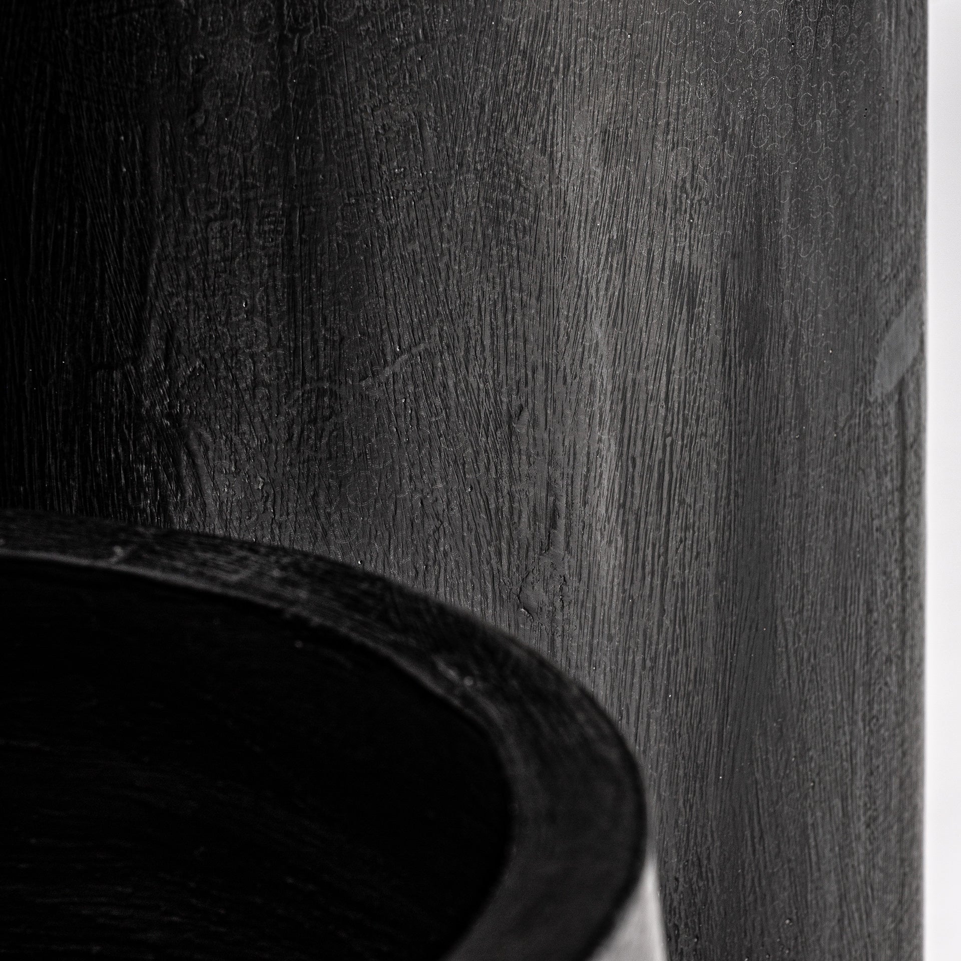 Set de 2 jardinières fibre de verre noir intense | VICAL Dorian | REMO-HOME, mobilier design et décoration d'intérieur