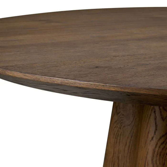 Table à manger en chêne brun foncé | Eichholtz Papyrus