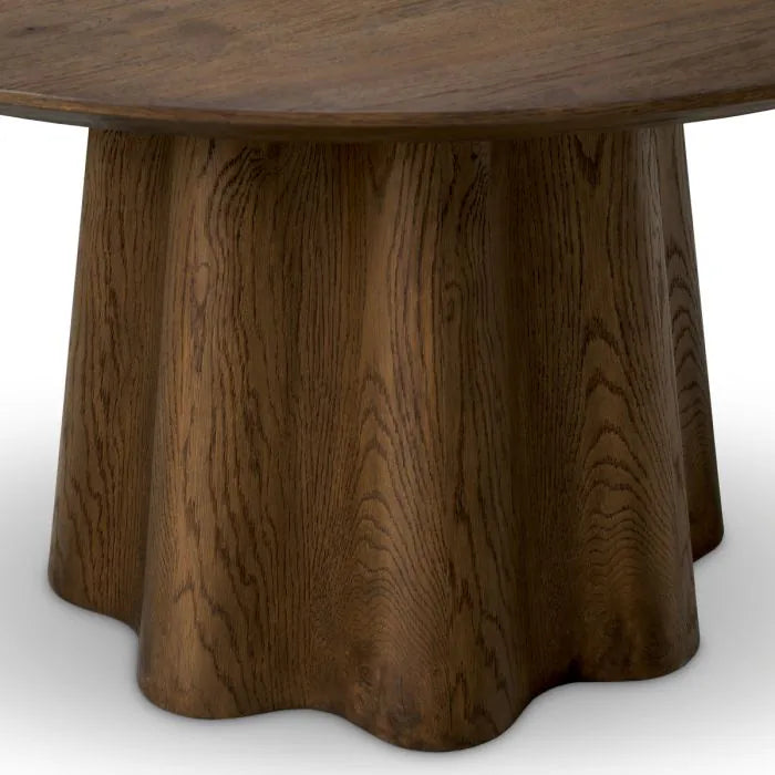 Table à manger en chêne brun foncé | Eichholtz Papyrus