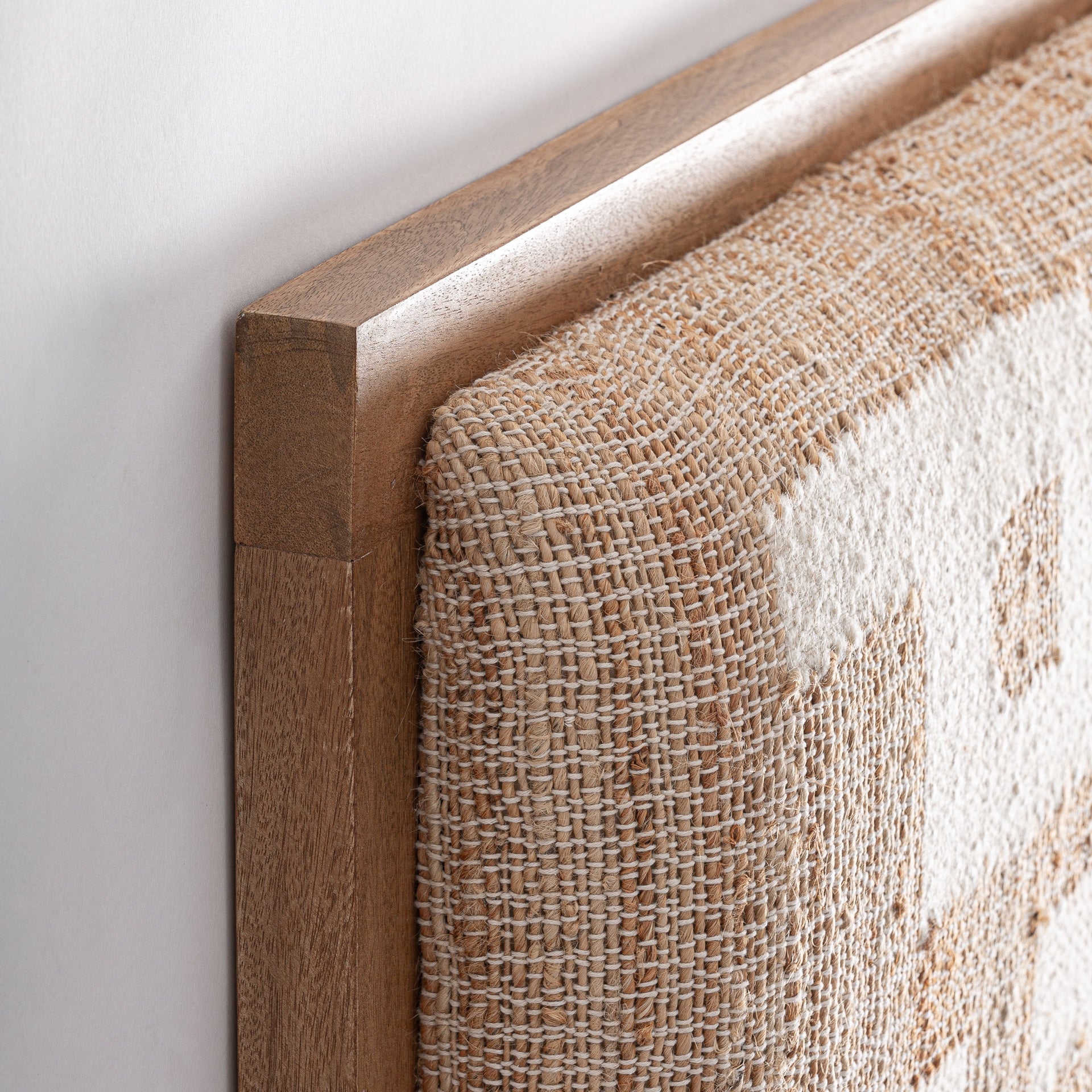 Tête de lit jute naturel bois marron | VICAL Refford | REMO-HOME, mobilier design et décoration d'intérieur