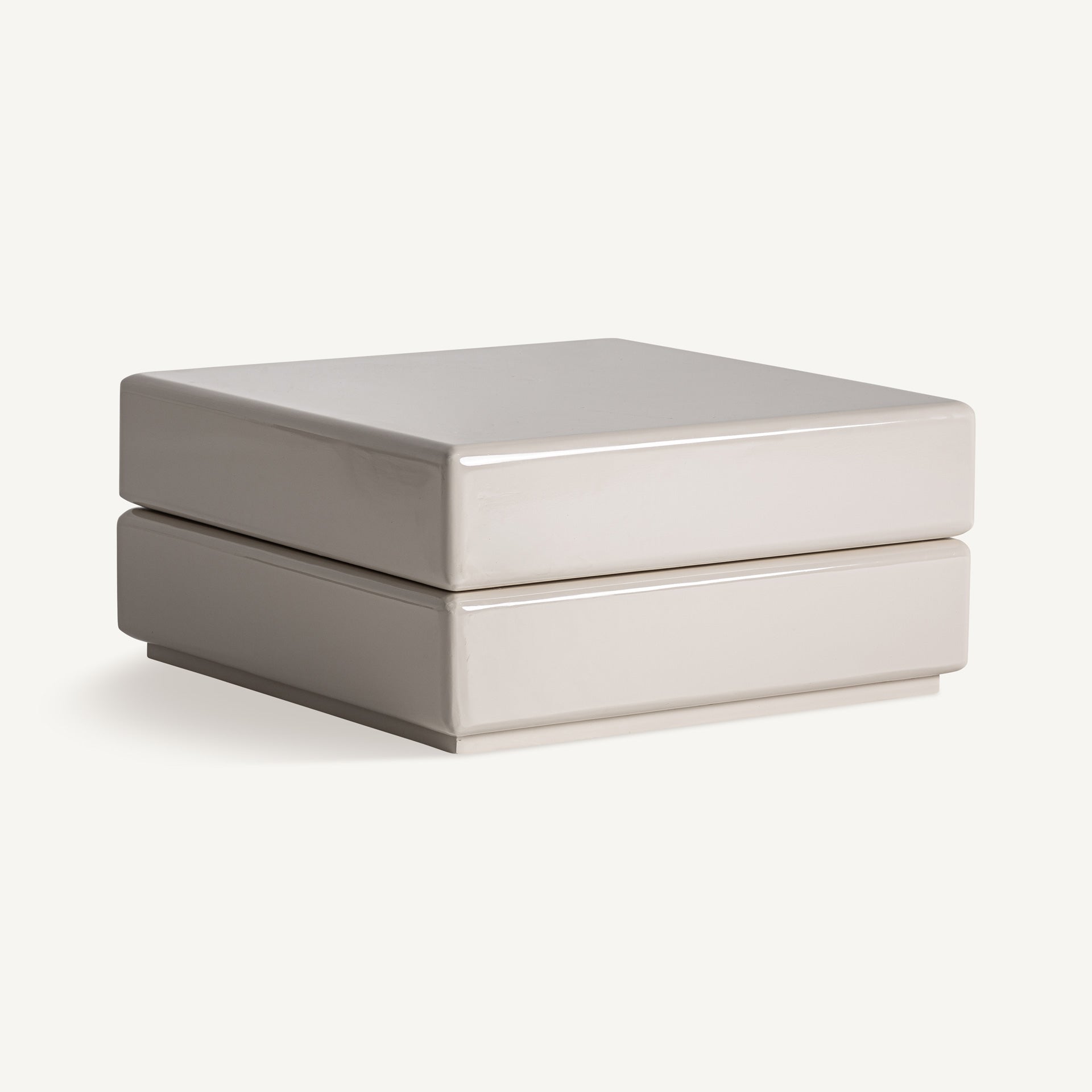 Table basse caree bois blanc cassé | VICAL Whiel | REMO-HOME, mobilier design et décoration d'intérieur