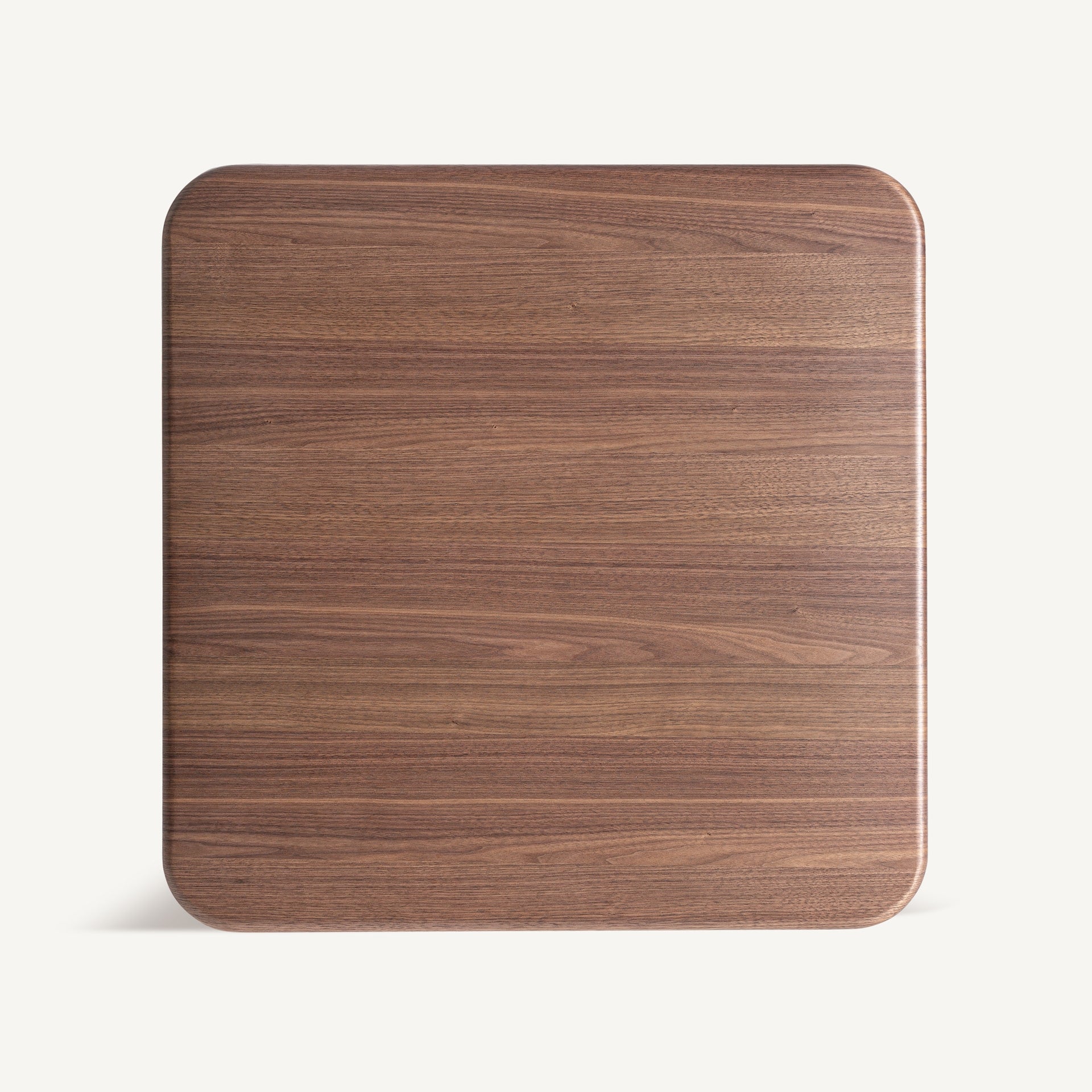 Table basse carrée noyer brun et détails métal | VICAL Kexby | REMO-HOME, mobilier design et décoration d'intérieur