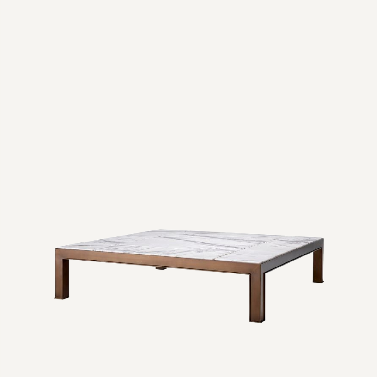 Table basse en bronze et marbre blanc | Eichholtz Tardieu | REMO-HOME, mobilier et décoration d'intérieur
