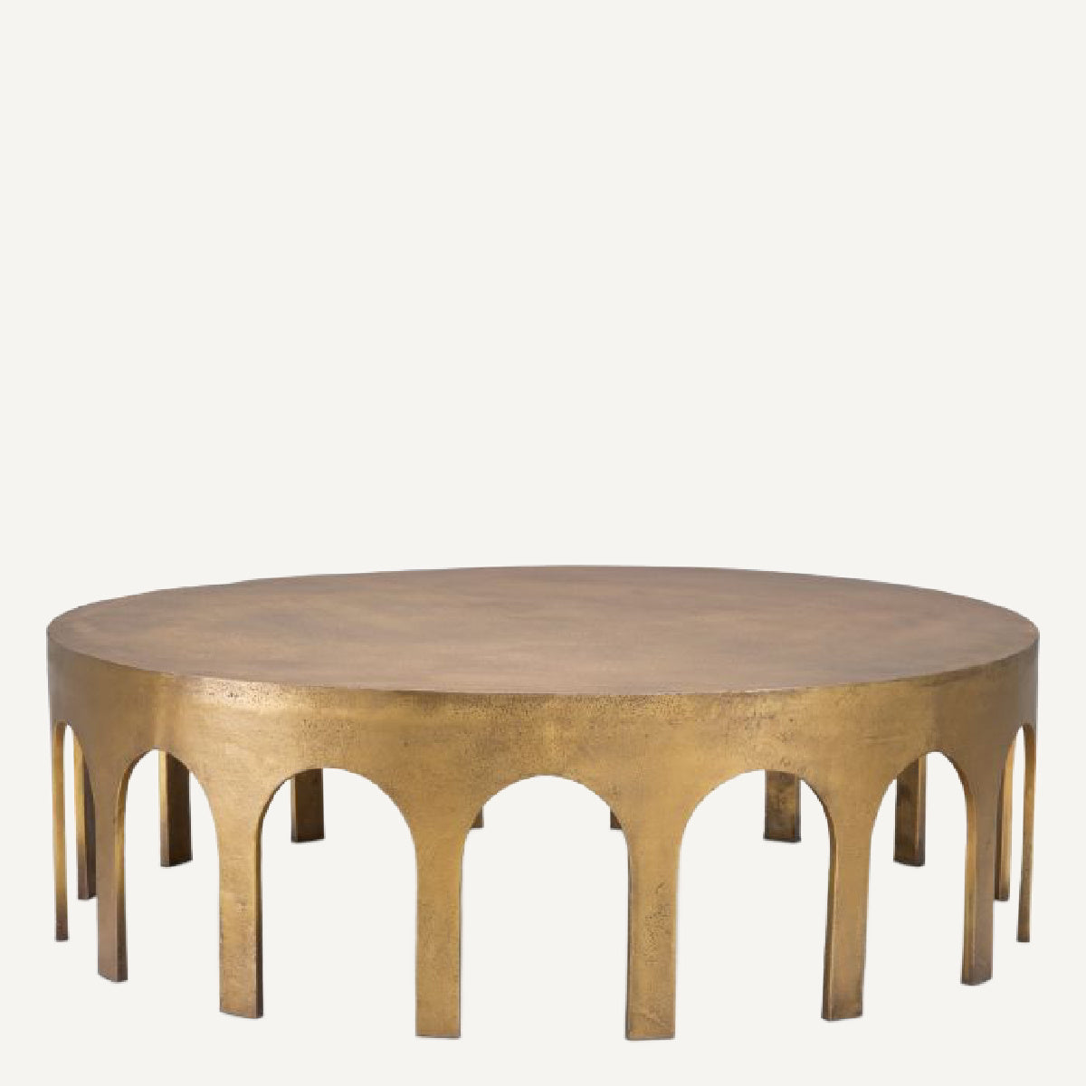 Table basse en laiton vieilli | Eichholtz Gardini | REMO-HOME, mobilier et décoration d'intérieur