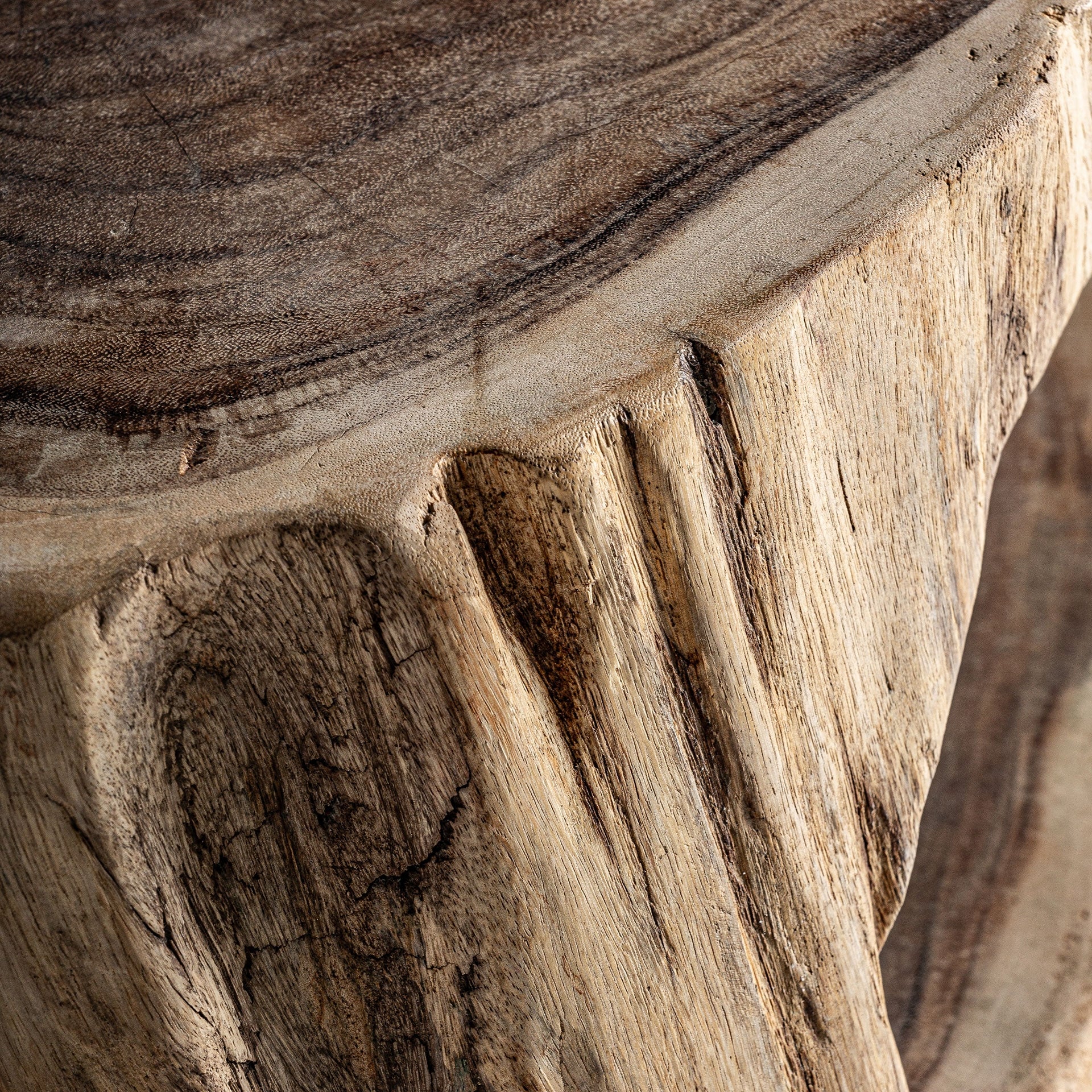 Table basse sculpturale suar naturel | VICAL Khaled | REMO-HOME, mobilier design et décoration d'intérieur