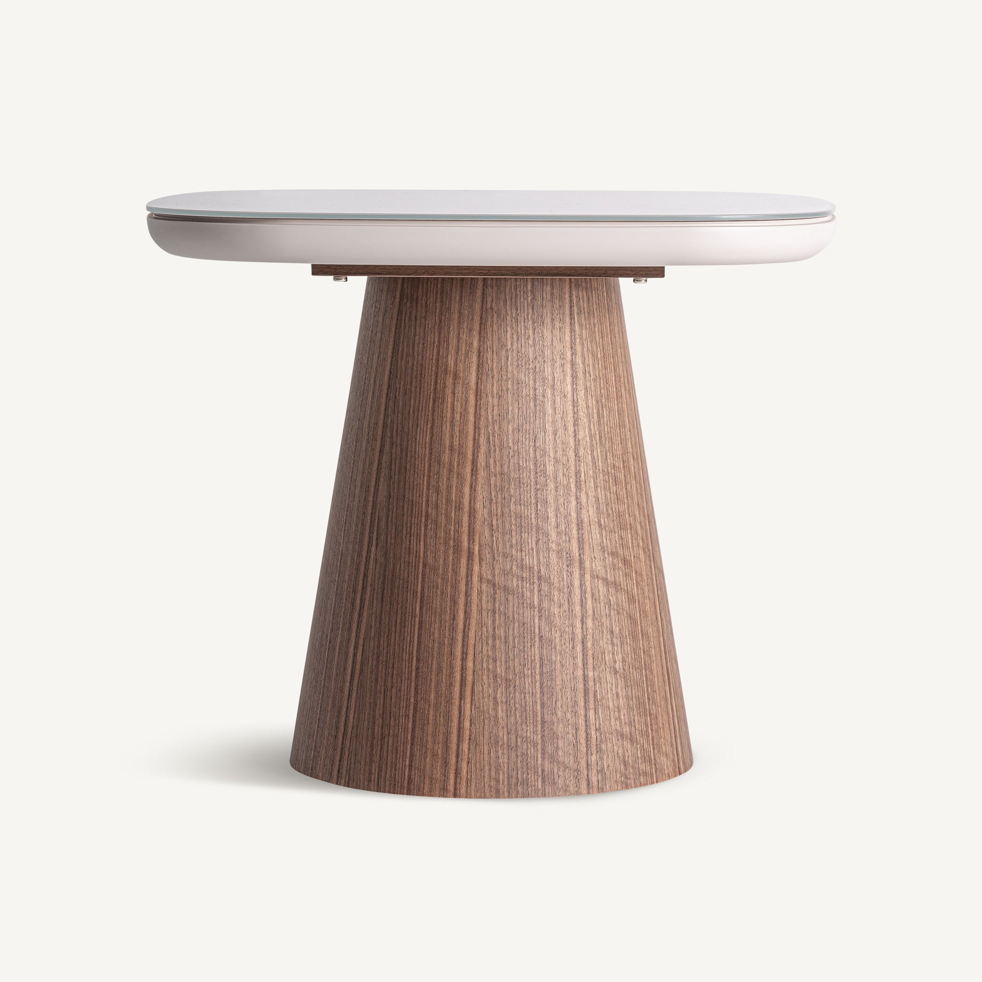 Table basse torksey ronde bois frêne brun et verre trempé beige | VICAL HOME | REMO-HOME, mobilier design et décoration d'intérieur