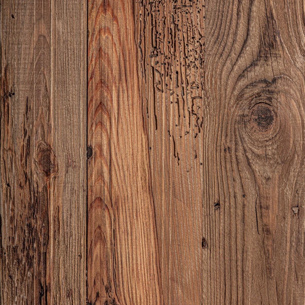Table d'appoint en bois de pin marron | Vical Breive | REMO-HOME, mobilier et décoration d'intérieur
