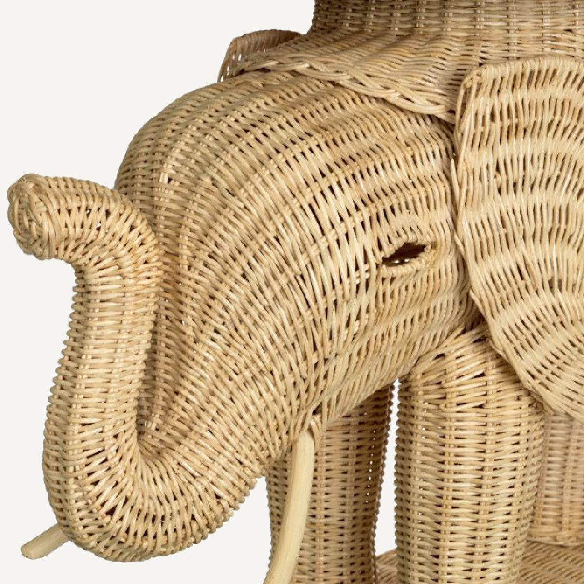 Table d'appoint en rotin | Eichholtz Elephant | REMO-HOME, mobilier et décoration d'intérieur