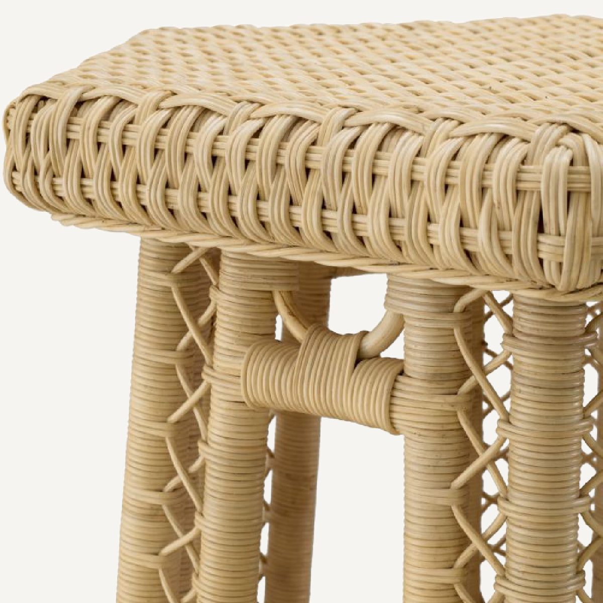 Table d'appoint en rotin | Eichholtz Saba | REMO-HOME, mobilier et décoration d'intérieur
