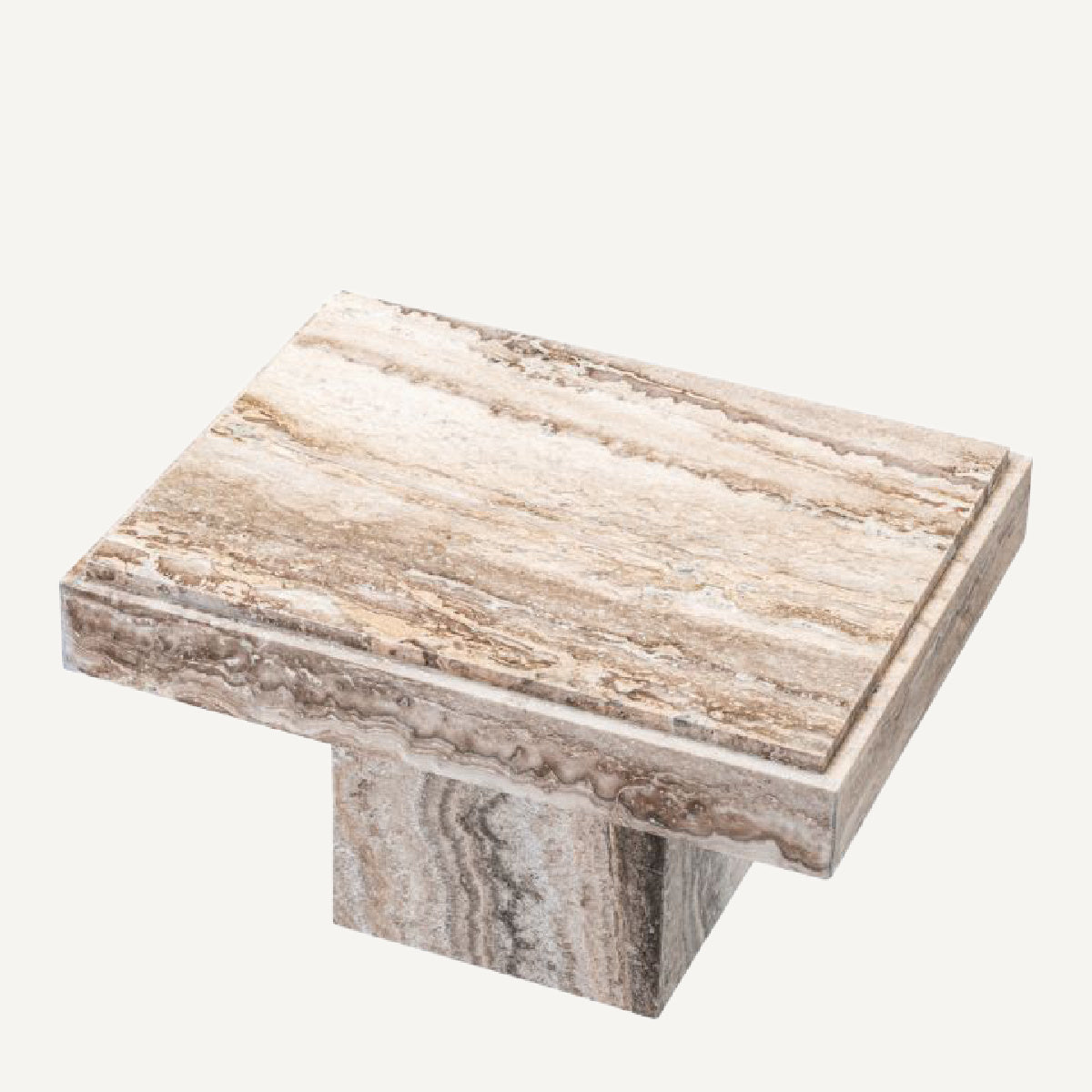 Table d'appoint en travertin | Eichholtz Sartoria | REMO-HOME, mobilier et décoration d'intérieur