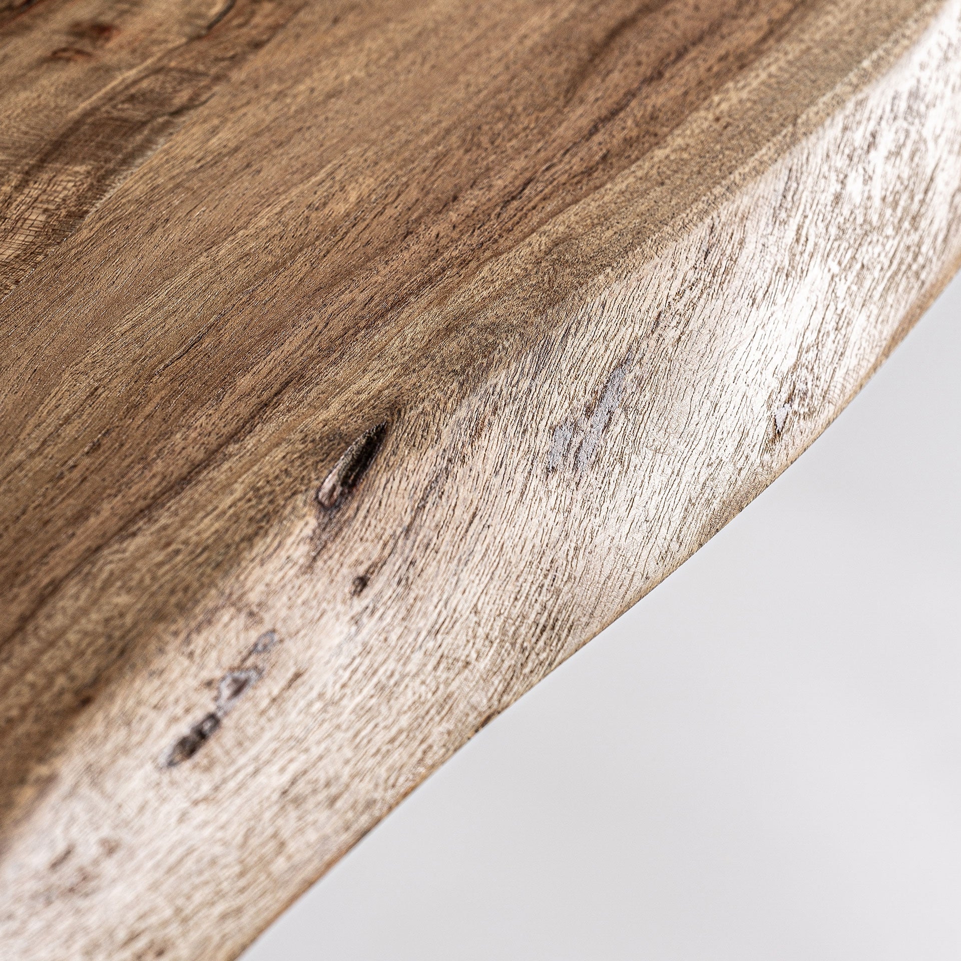 Table de bar carrée bois acacia et fer noir | VICAL Tinjat | REMO-HOME, mobilier design et décoration d'intérieur