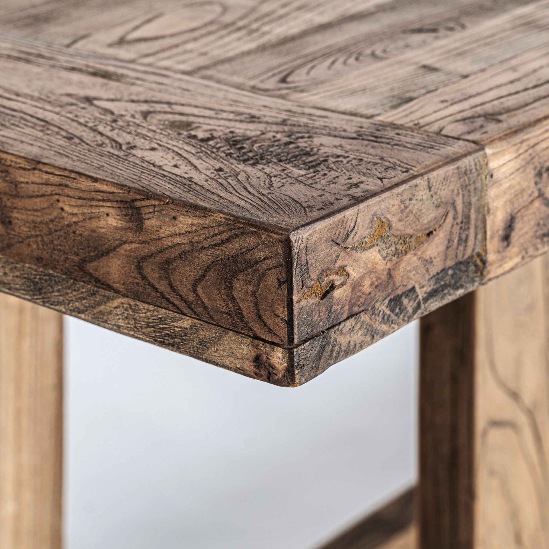 Table de salle à manger rectangulaire bois d'orme 280 cm | VICAL Norvik | REMO-HOME, mobilier design et décoration d'intérieur