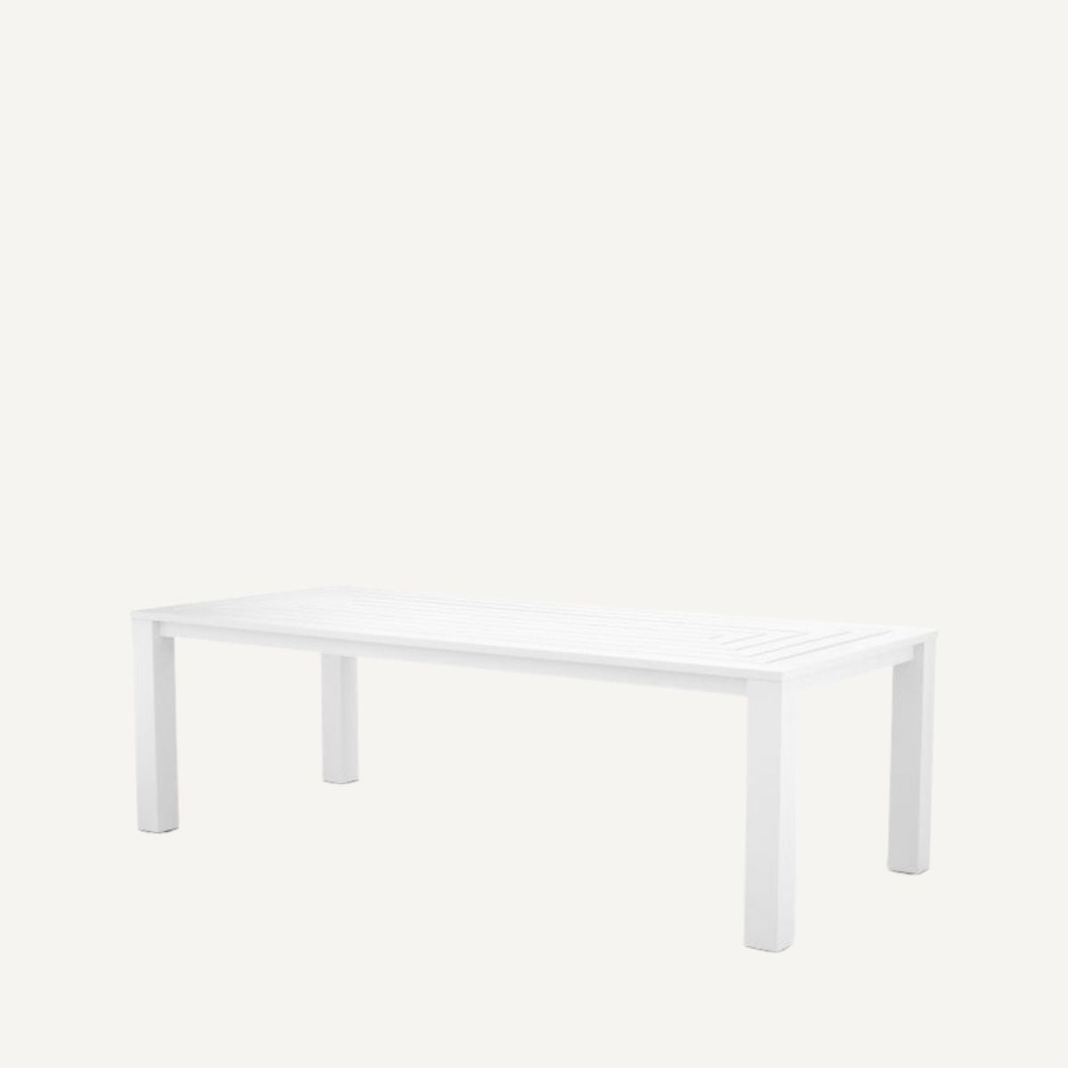 Table extérieure en métal blanc | Eichholtz Vistamar | REMO-HOME, mobilier et décoration d'intérieur