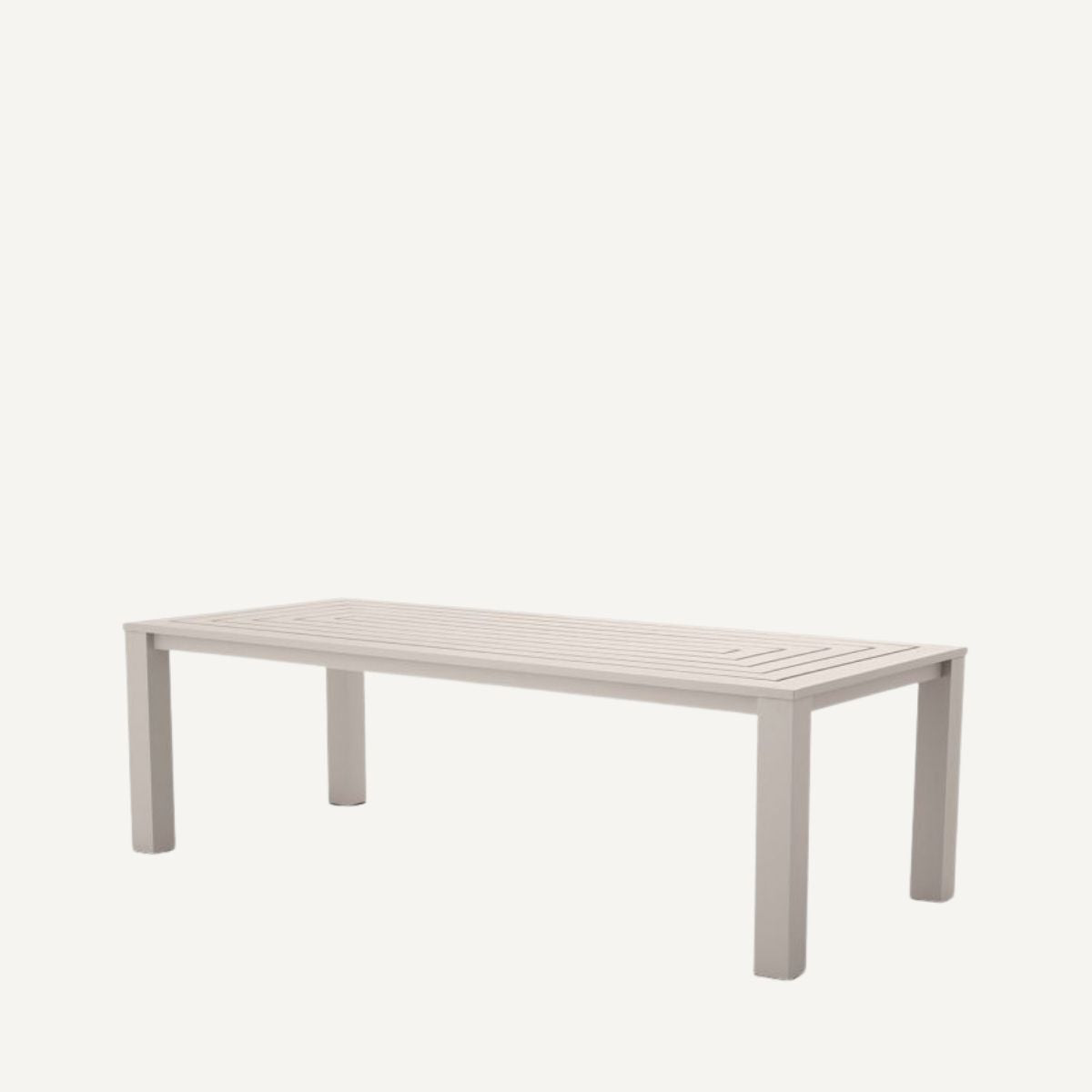 Table extérieure en métal sable | Eichholtz Vistamar | REMO-HOME, mobilier et décoration d'intérieur